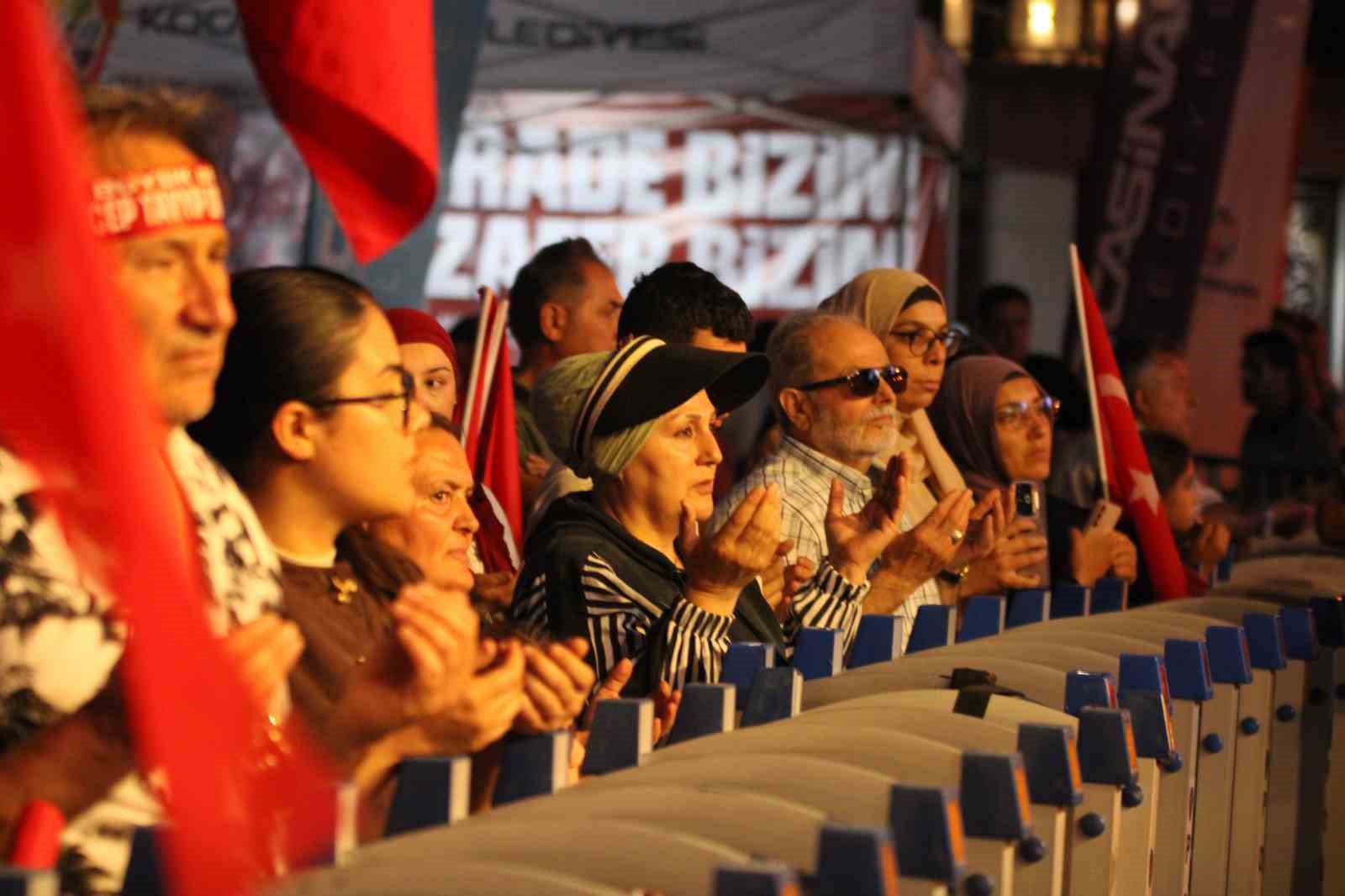 Kayseri’de 15 Temmuz coşkusu