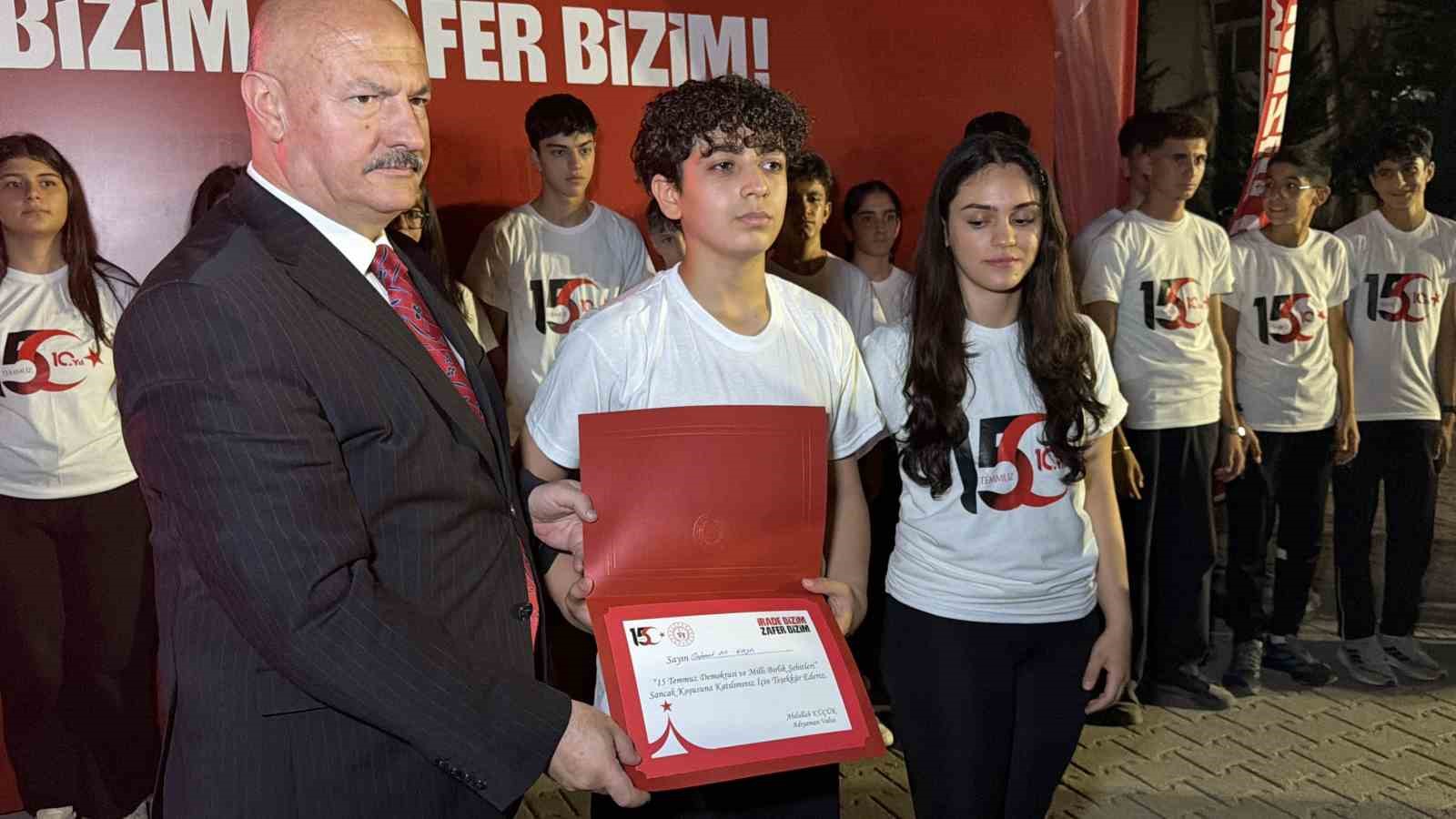 Adıyaman’da "15 Temmuz Demokrasi ve Milli Birlik Günü" programı