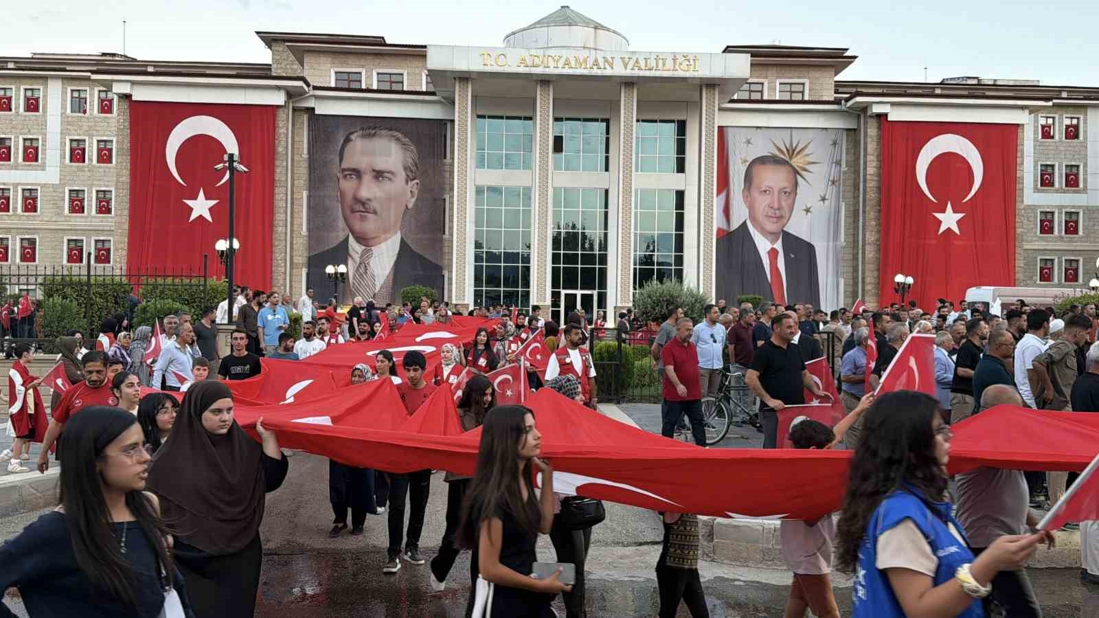 Adıyaman’da "15 Temmuz Demokrasi ve Milli Birlik Günü" programı