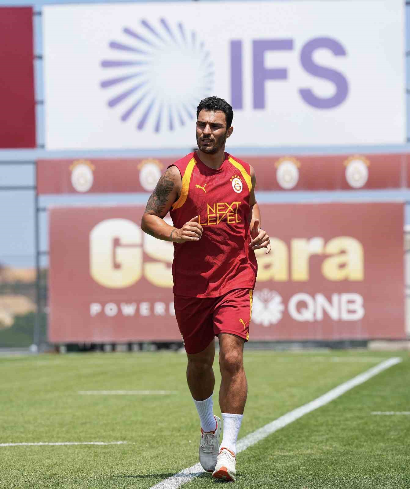 Galatasaray, günü çift antrenmanla tamamladı