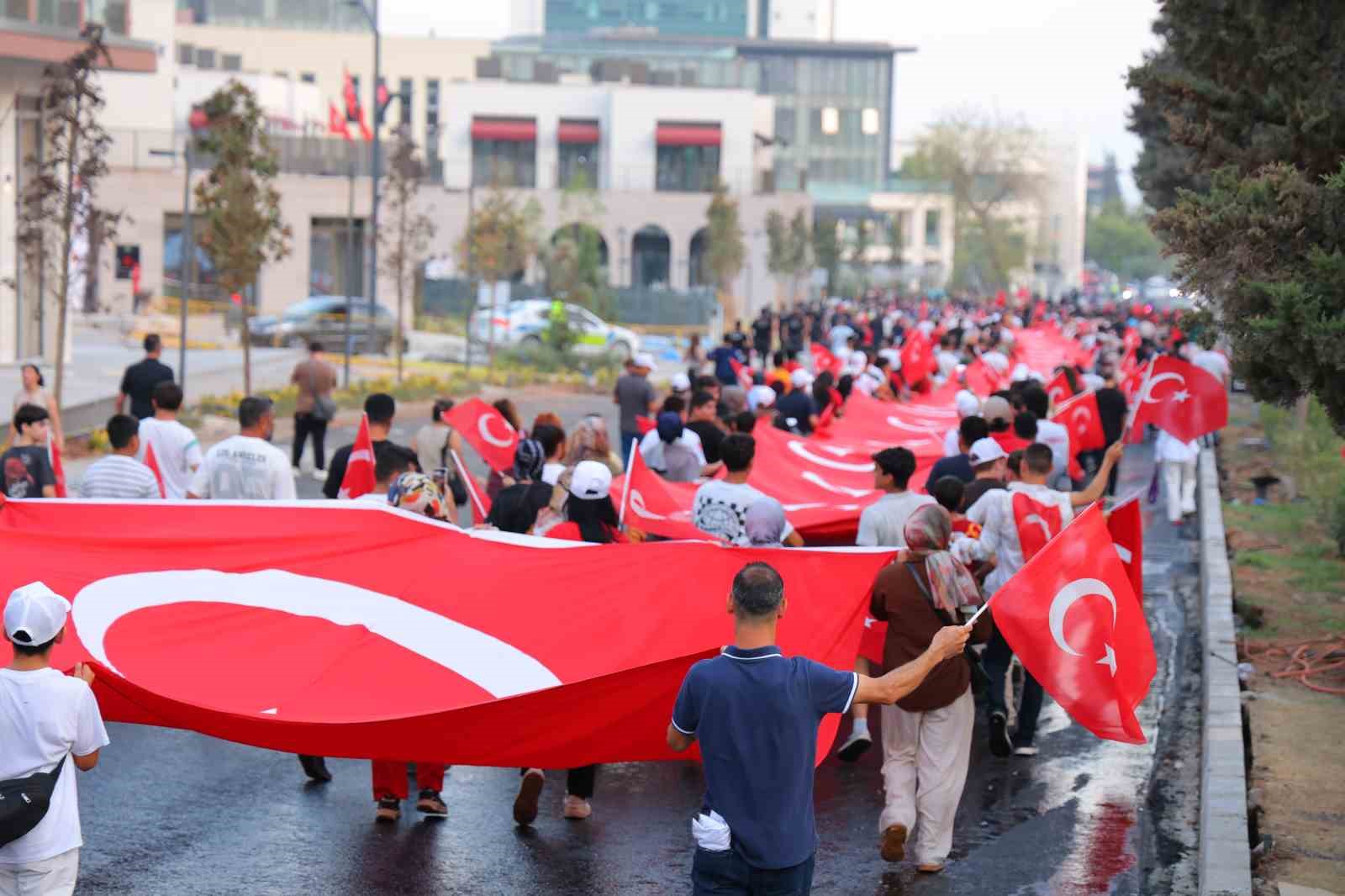 Kahramanmaraş’ta "15 Temmuz Demokrasi ve Milli Birlik Günü" dolayısıyla anma programı