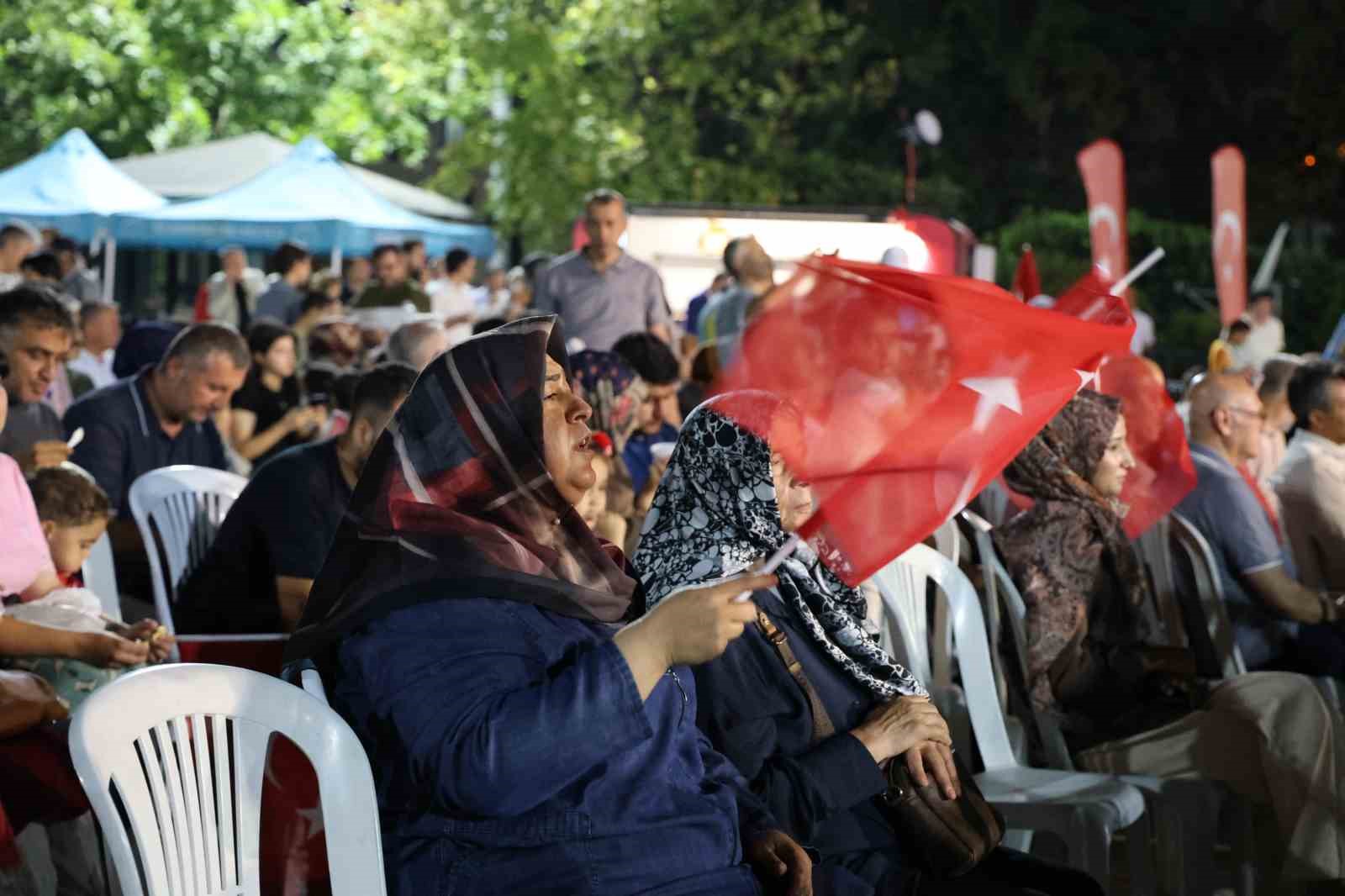 Kahramanmaraş’ta "15 Temmuz Demokrasi ve Milli Birlik Günü" dolayısıyla anma programı