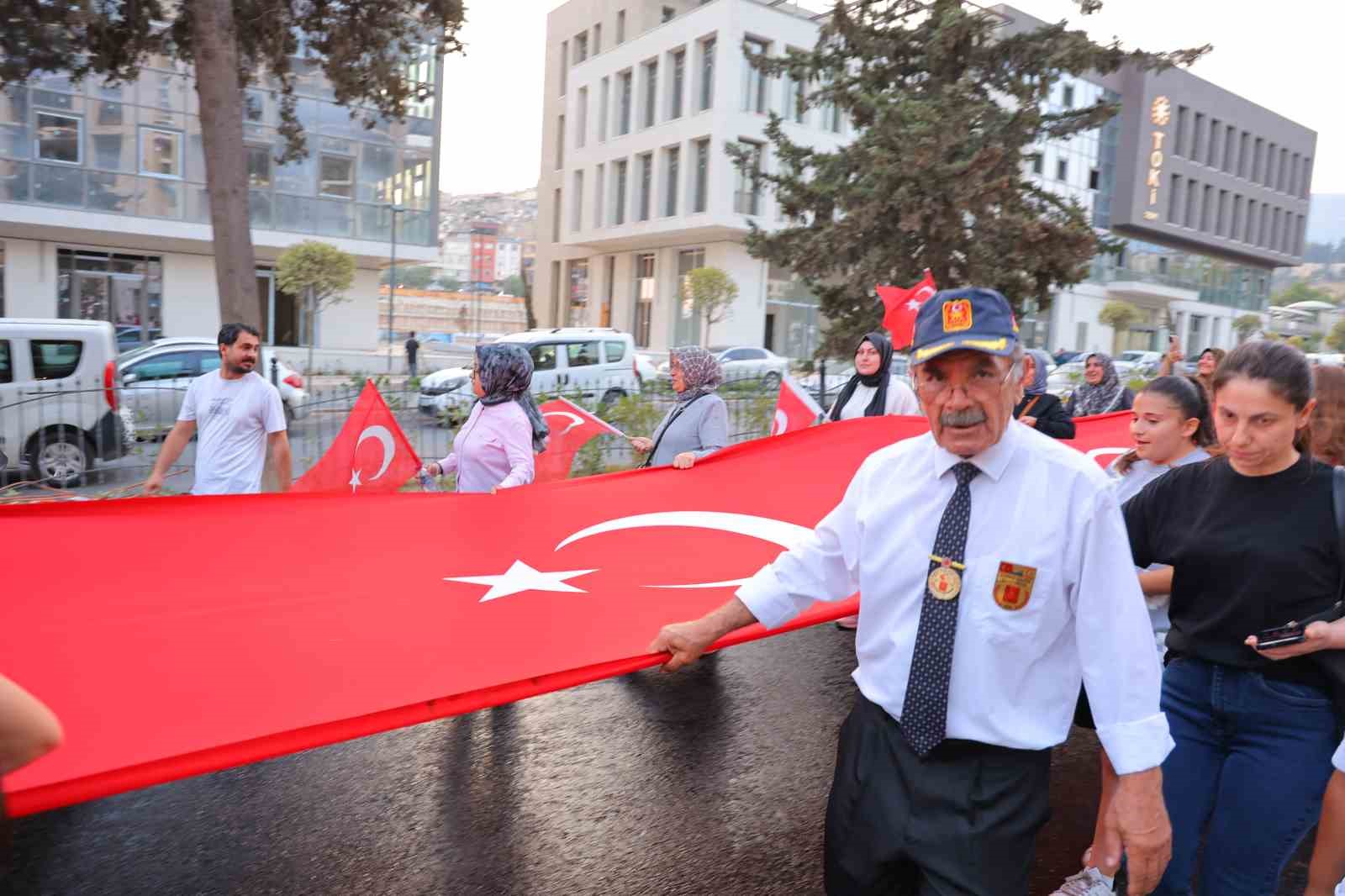 Kahramanmaraş’ta "15 Temmuz Demokrasi ve Milli Birlik Günü" dolayısıyla anma programı