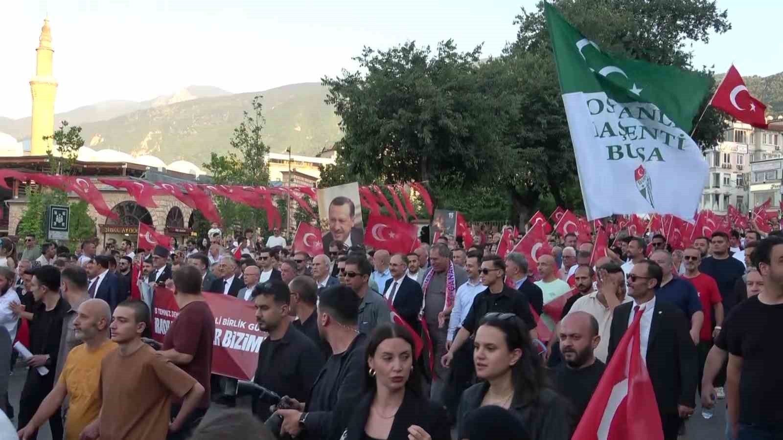 Bursa 15 Temmuz’un 10. yılında tek yürek