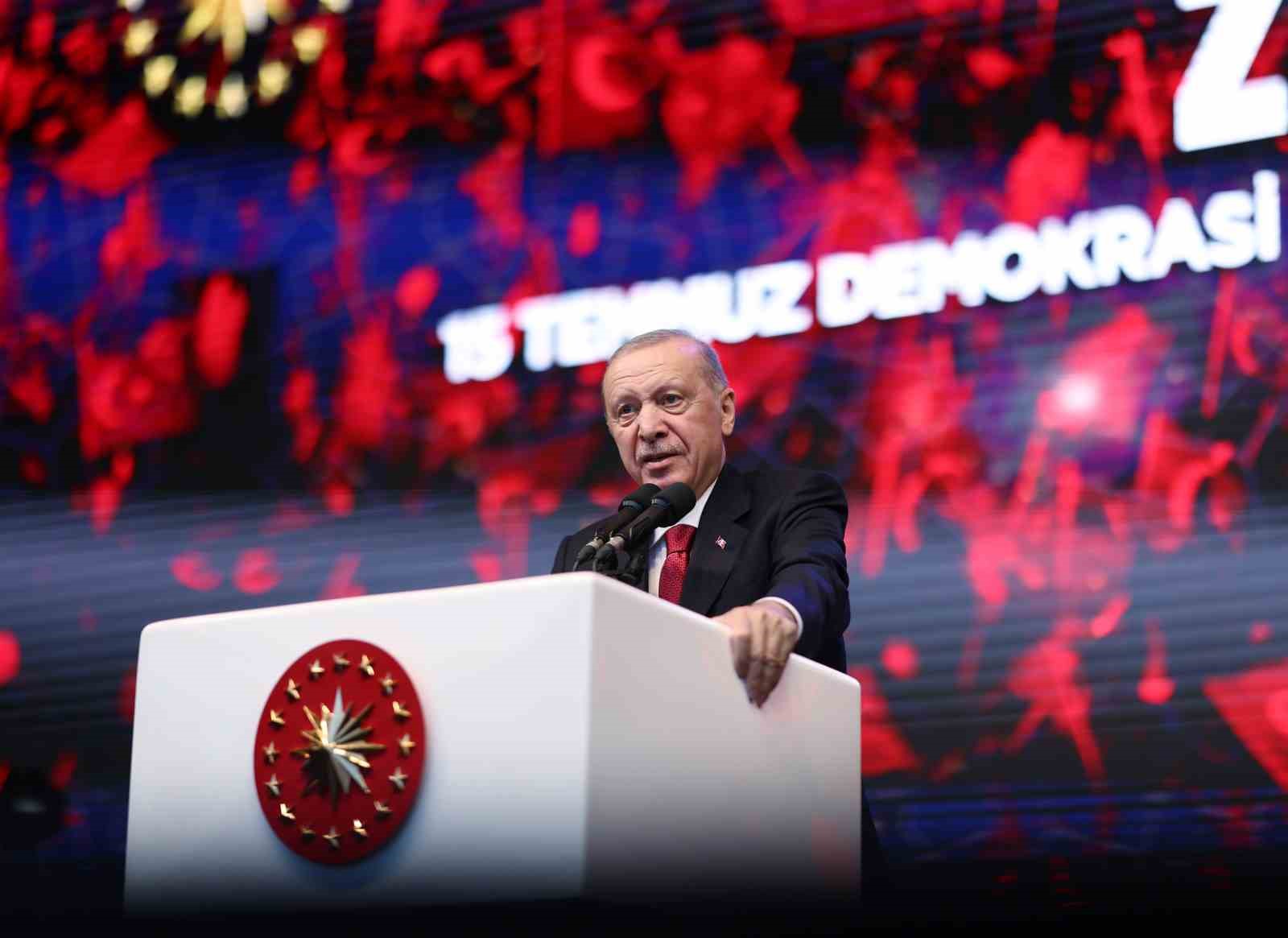 Cumhurbaşkanı Erdoğan: "Terör örgütleri için artık deniz tükenmiştir"