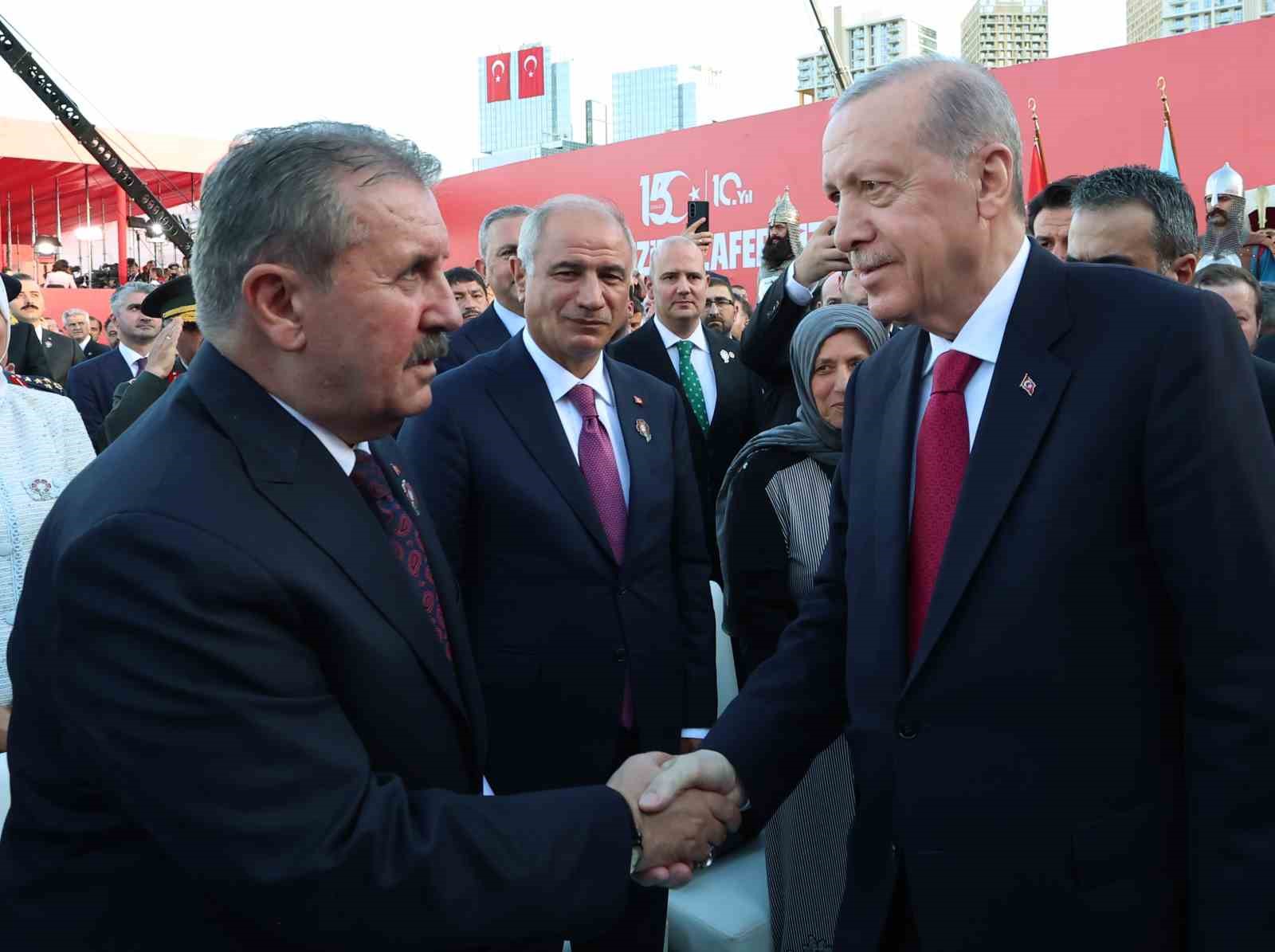 Cumhurbaşkanı Erdoğan: "Terör örgütleri için artık deniz tükenmiştir"