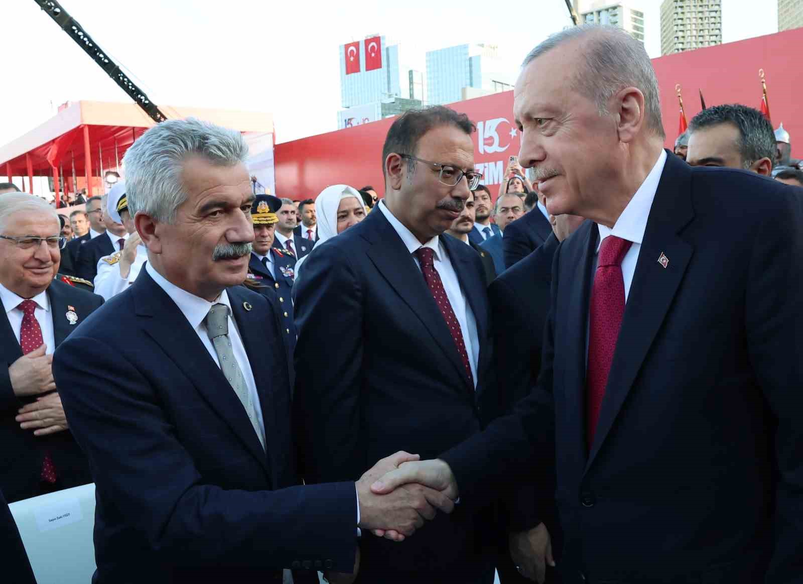 Cumhurbaşkanı Erdoğan: "Terör örgütleri için artık deniz tükenmiştir"