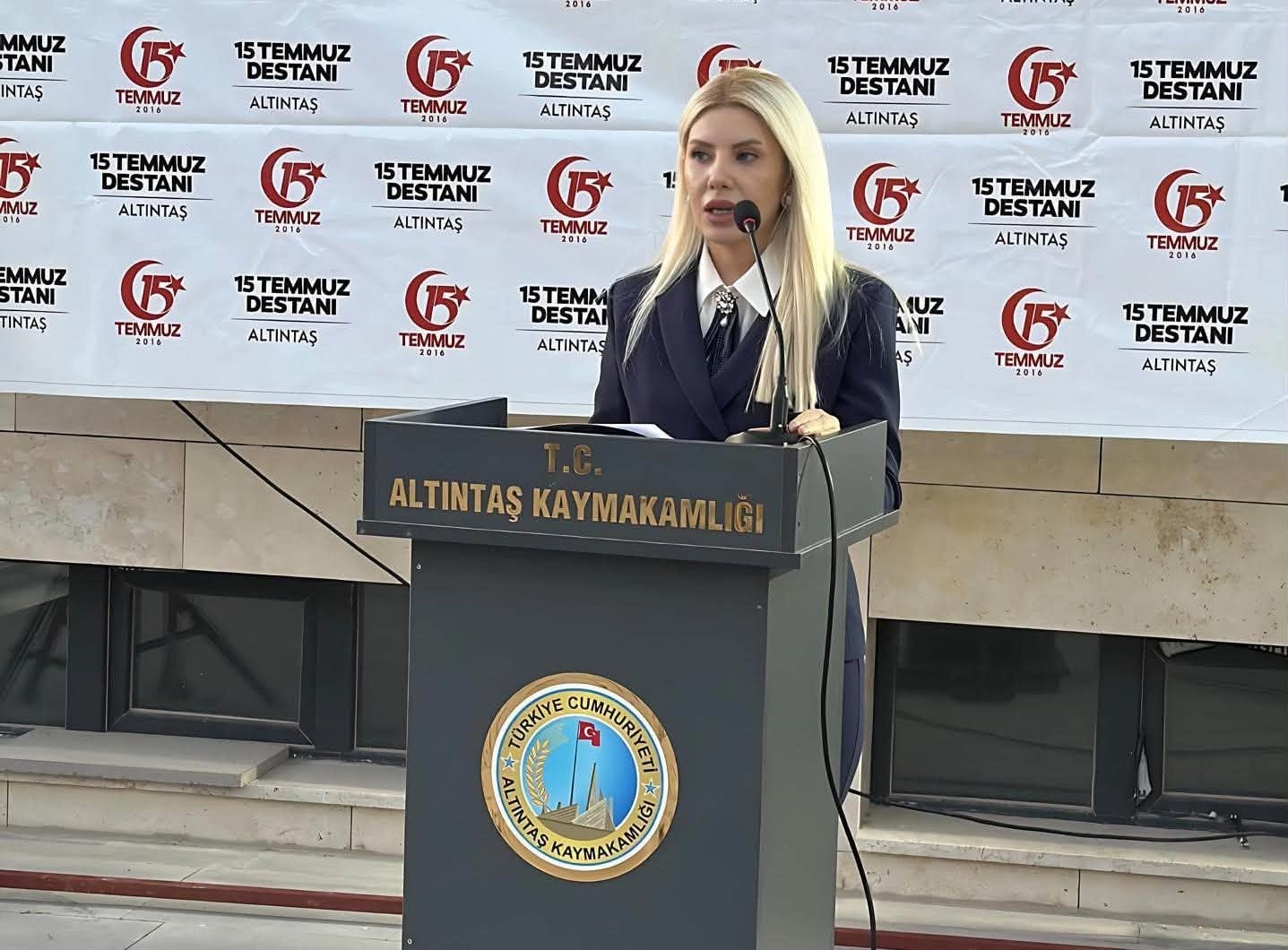 Altıntaş’ta 15 Temmuz Demokrasi ve Milli Birlik Günü anma etkinlikleri