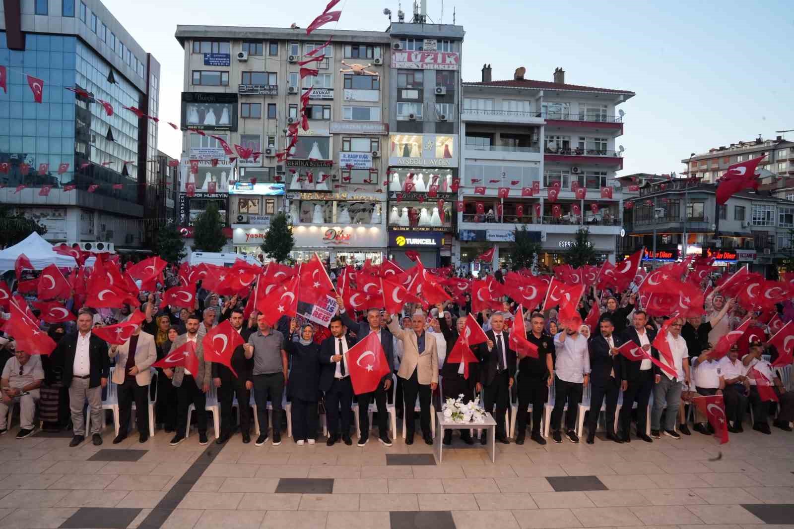 Ümraniye’de 15 Temmuz’un 10’uncu yılında milli birlik ve beraberlik ruhu