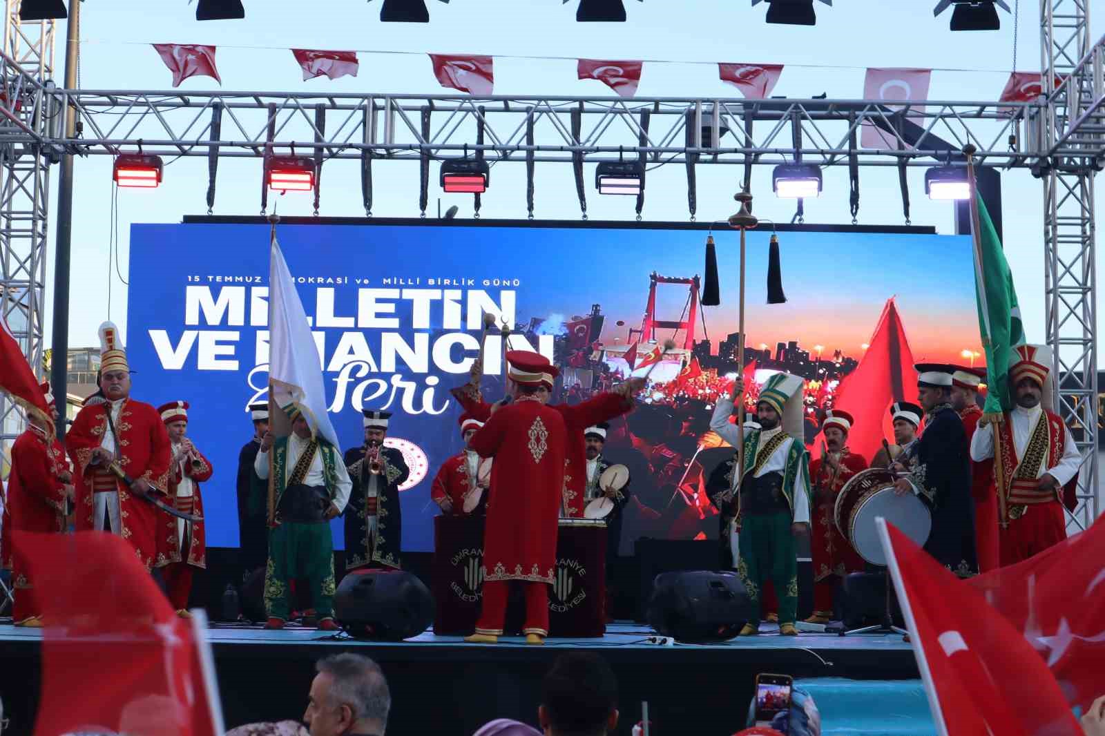 Ümraniye’de 15 Temmuz’un 10’uncu yılında milli birlik ve beraberlik ruhu