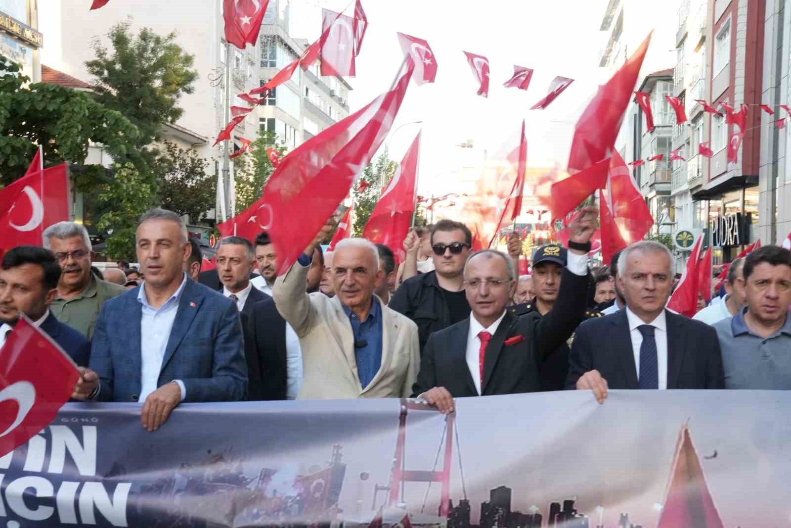Ümraniye’de 15 Temmuz’un 10’uncu yılında milli birlik ve beraberlik ruhu