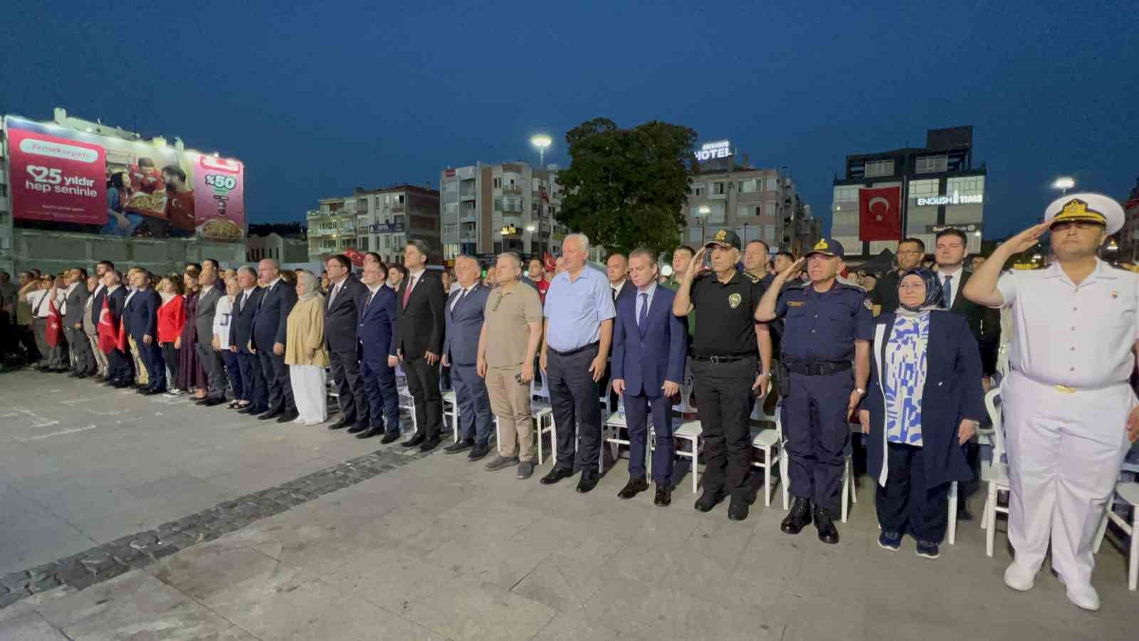 Çanakkale’de 15 Temmuz anma etkinlikleri düzenlendi