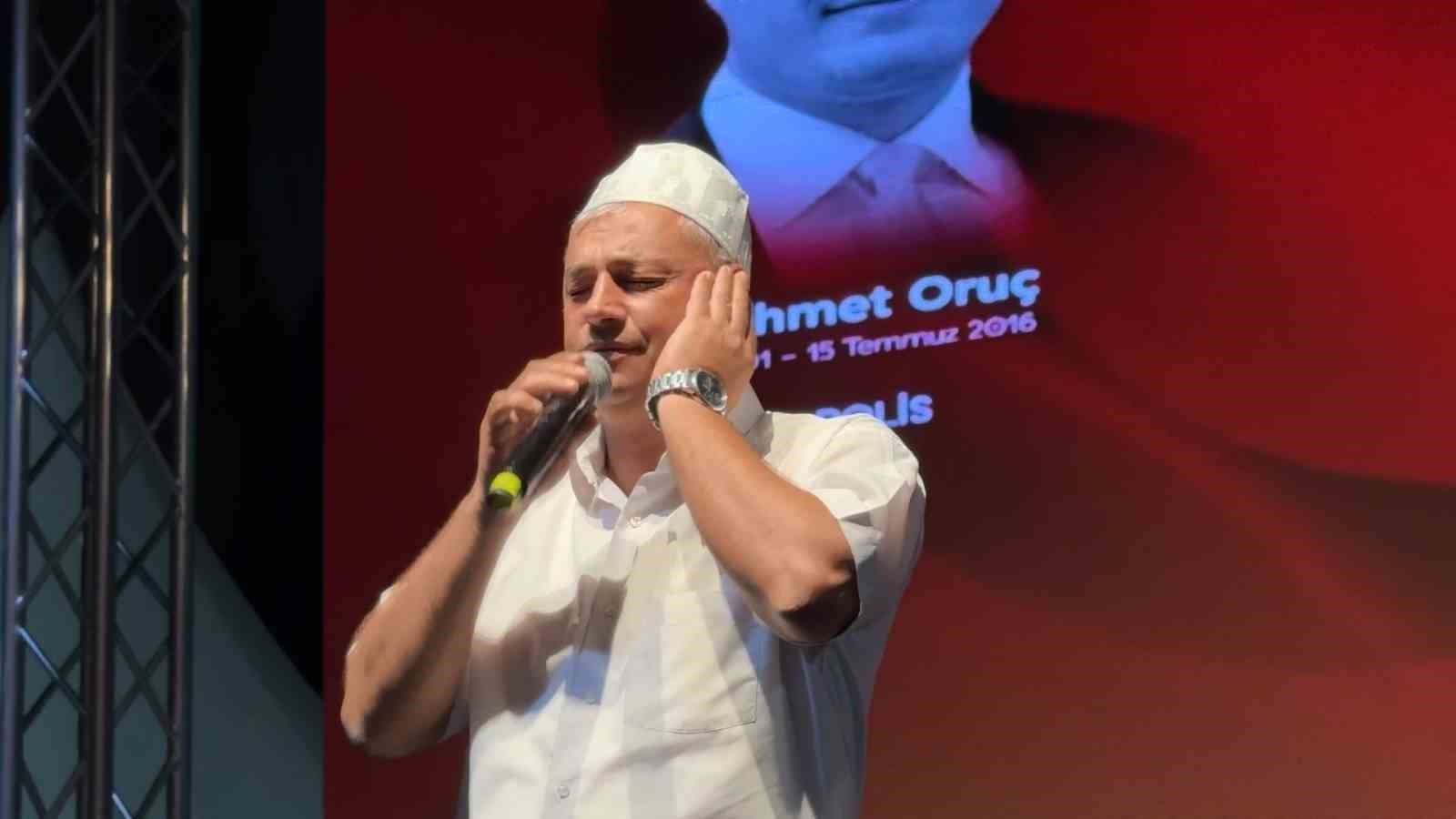 Bursa’da 15 Temmuz programı Uğur Işılak konseriyle son buldu