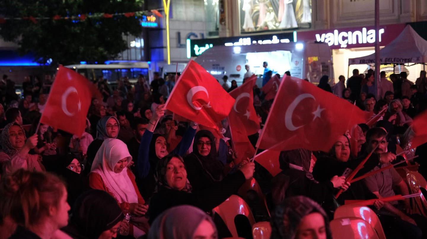 Erzincan’da 15 Temmuz Demokrasi ve Milli Birlik Günü etkinliklerle anıldı