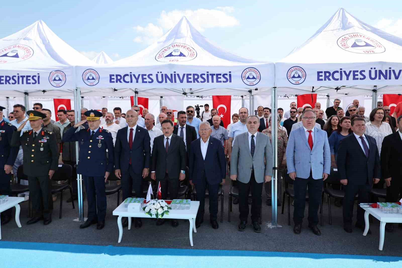 ERÜ’den ‘15 Temmuz Demokrasi ve Milli Birlik Günü’ töreni