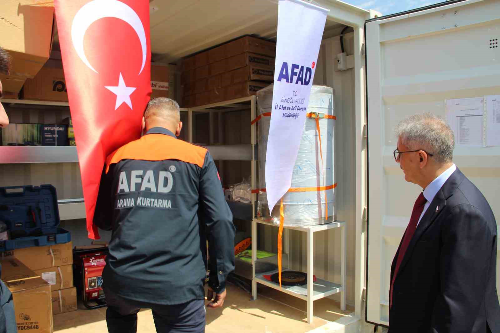 Deprem riski yüksek Bingöl’de afete müdahale kapasitesi güçleniyor