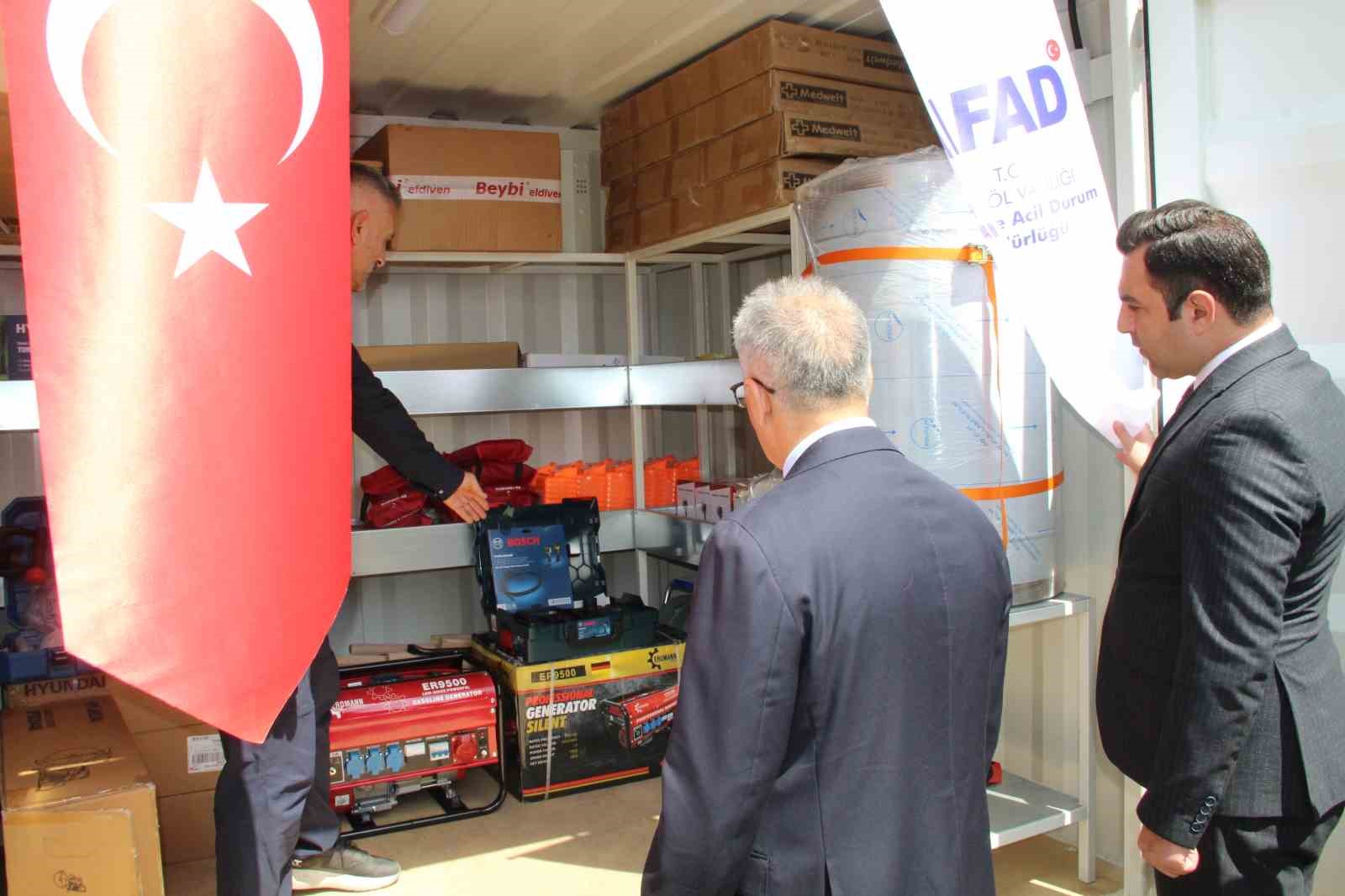 Deprem riski yüksek Bingöl’de afete müdahale kapasitesi güçleniyor