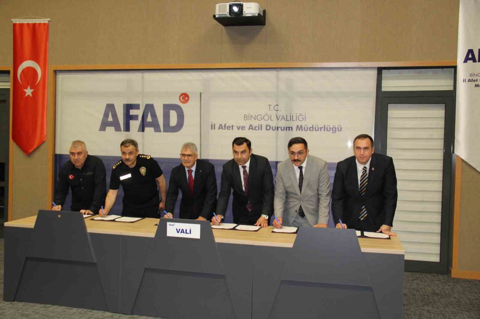 Deprem riski yüksek Bingöl’de afete müdahale kapasitesi güçleniyor
