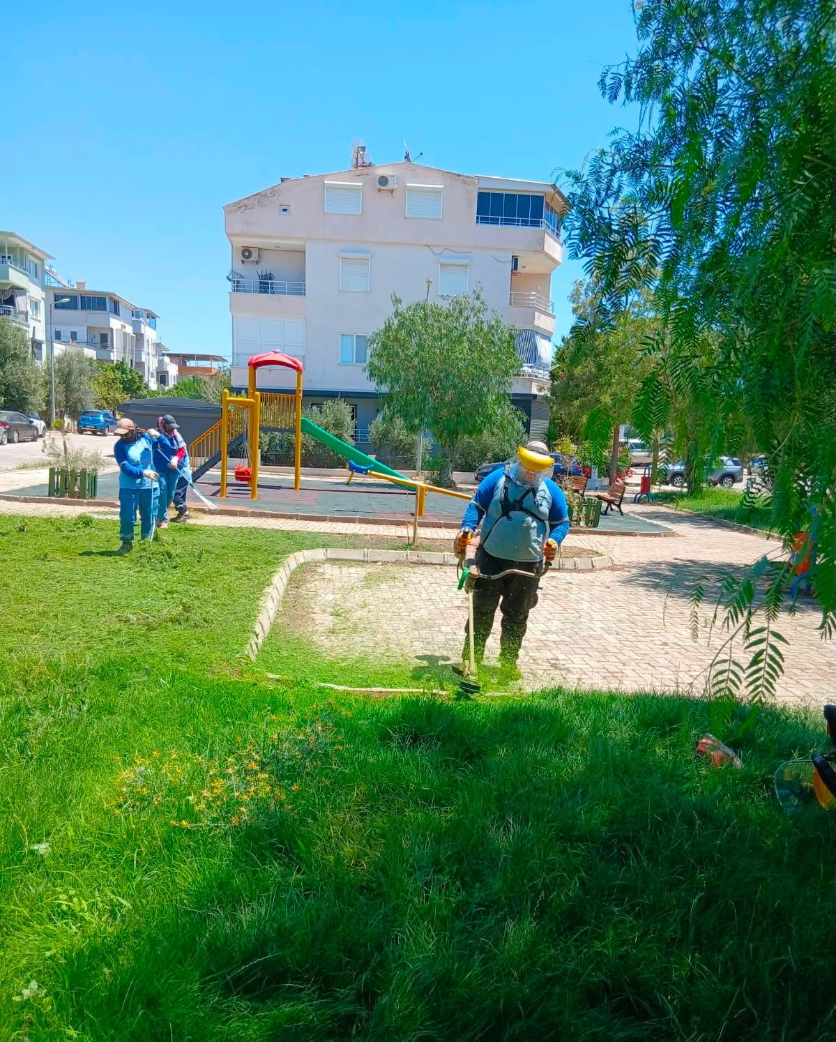 Didim Belediyesi kent genelindeki bakım çalışmalarını aralıksız sürdürüyor