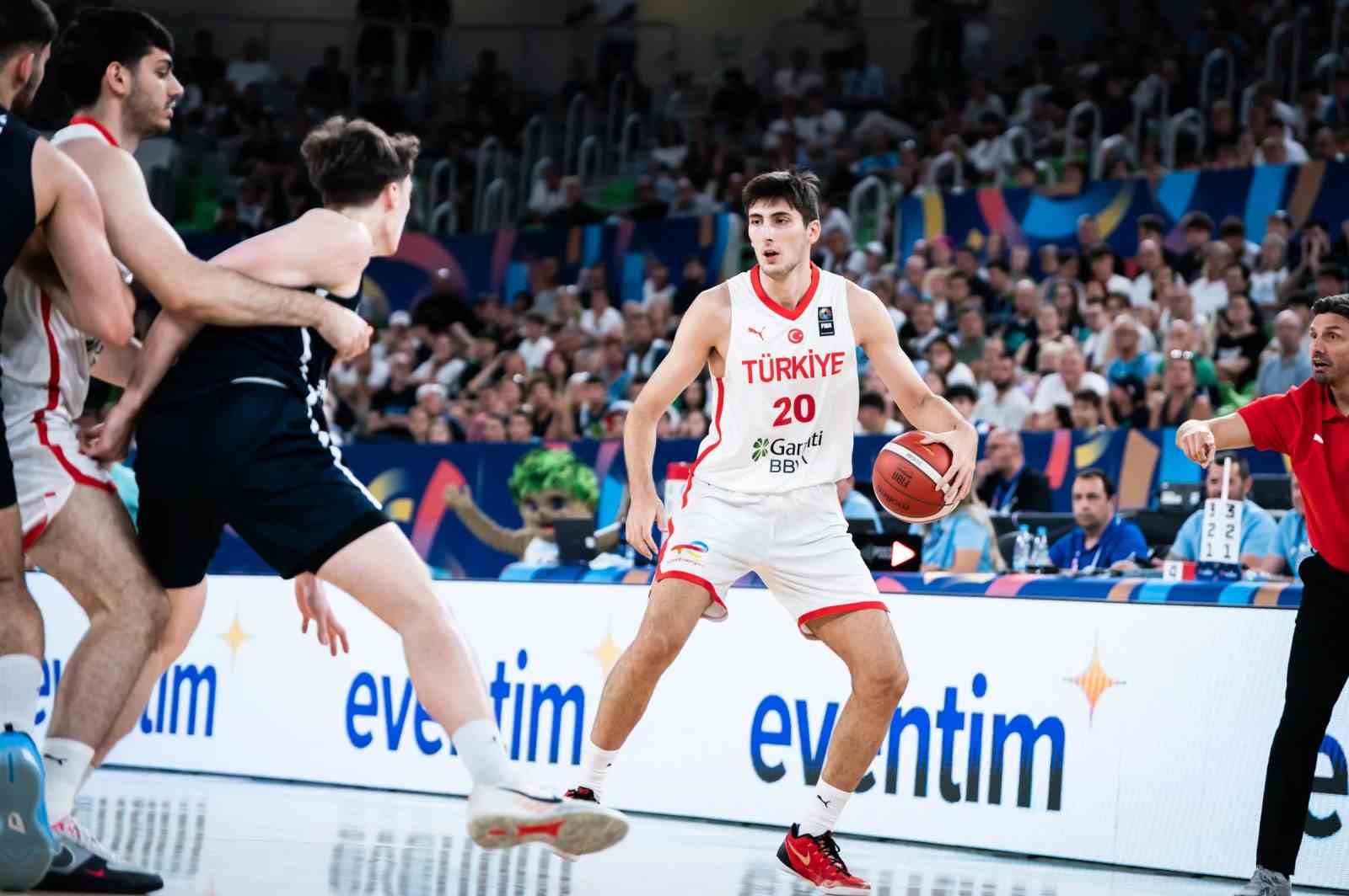 20 Yaş Altı Erkek Milli Basketbol Takımı, Slovenya’ya mağlup oldu