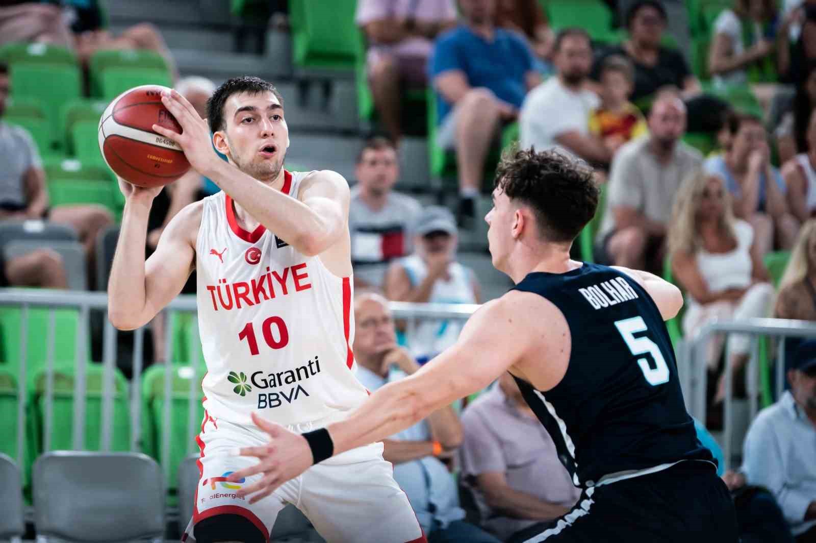 20 Yaş Altı Erkek Milli Basketbol Takımı, Slovenya’ya mağlup oldu