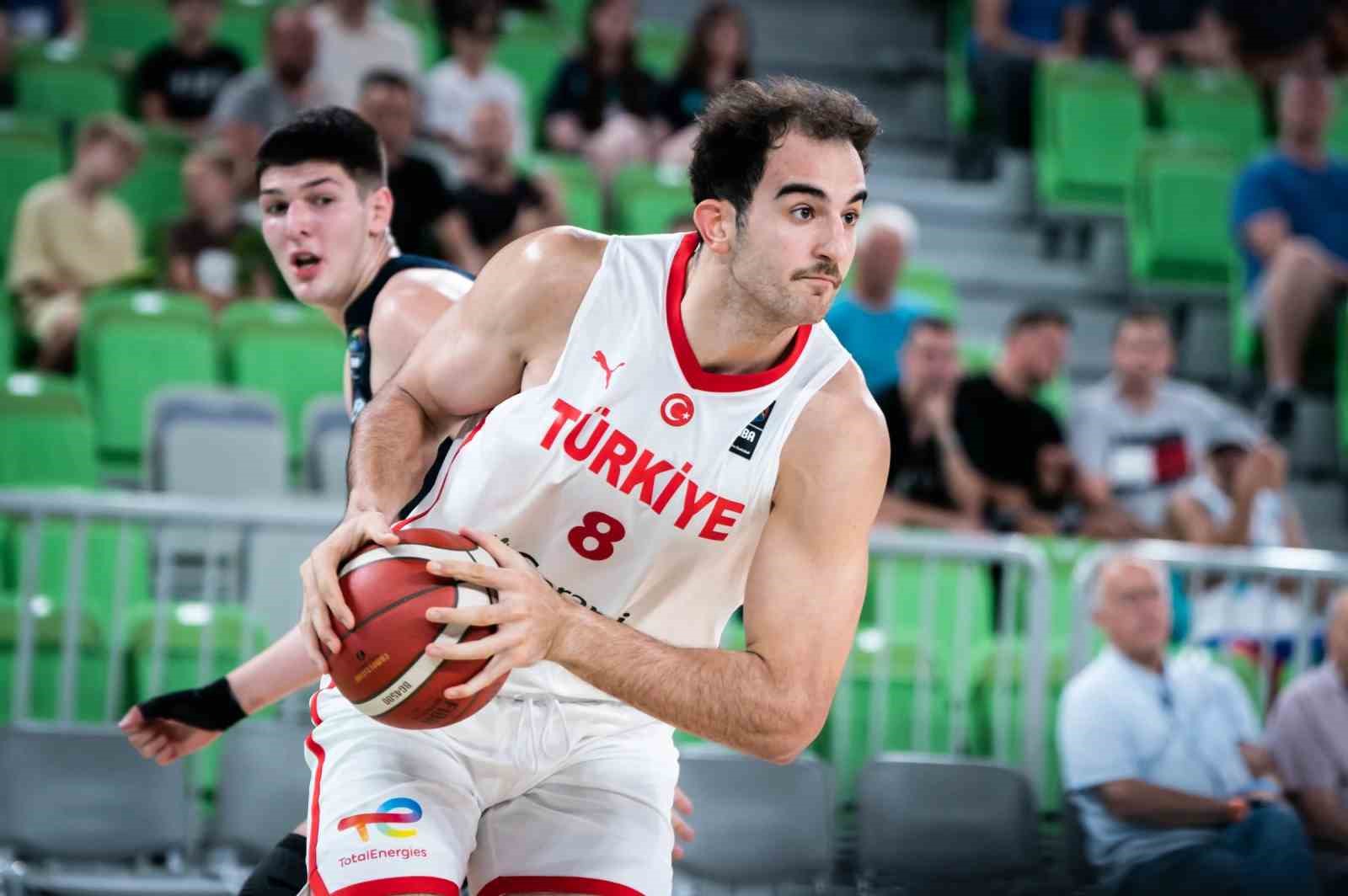 20 Yaş Altı Erkek Milli Basketbol Takımı, Slovenya’ya mağlup oldu