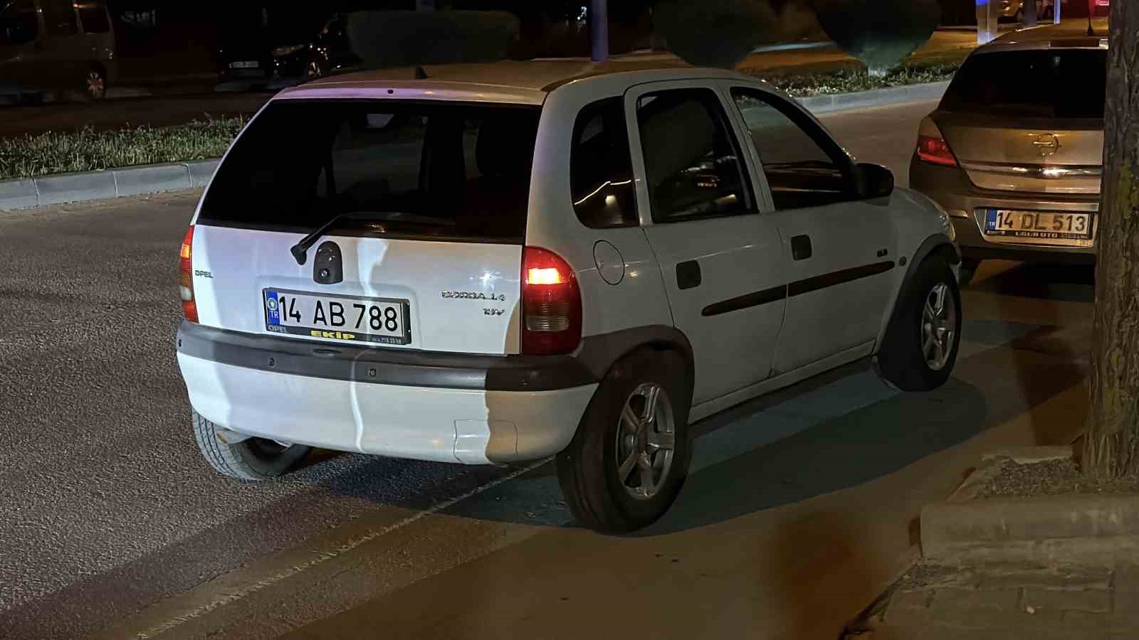 Bolu’da otomobille çarpışan motosiklet sürücüsü yaralandı