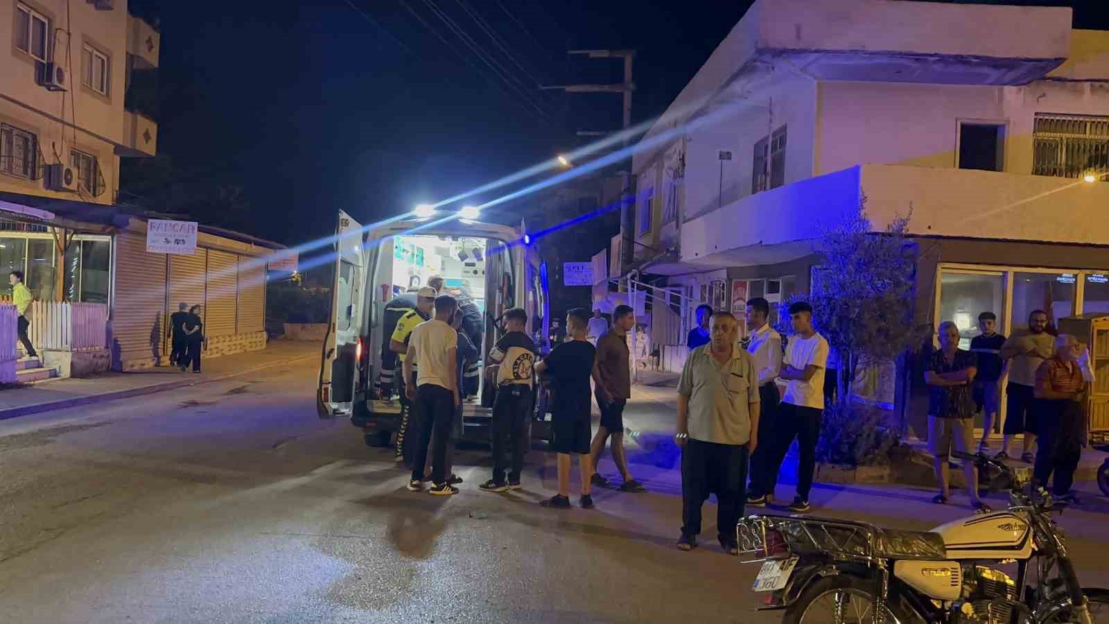 Osmaniye’de otomobilin çarptığı motosiklet sürücüsü yaralandı
