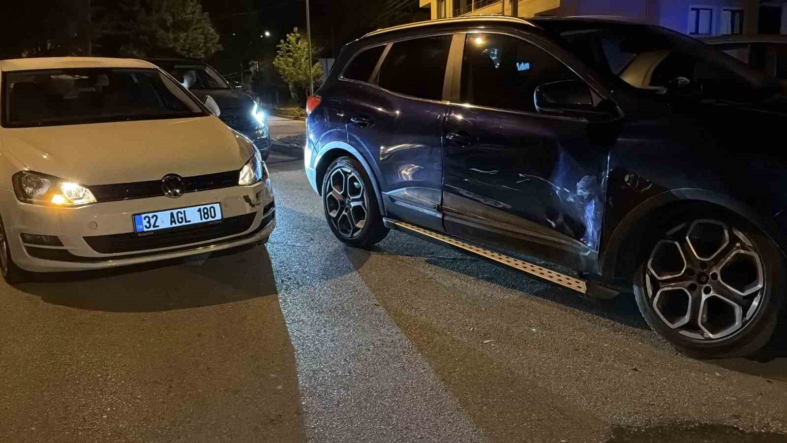 Bolu’da ciple otomobil çarpıştı: 1 yaralı