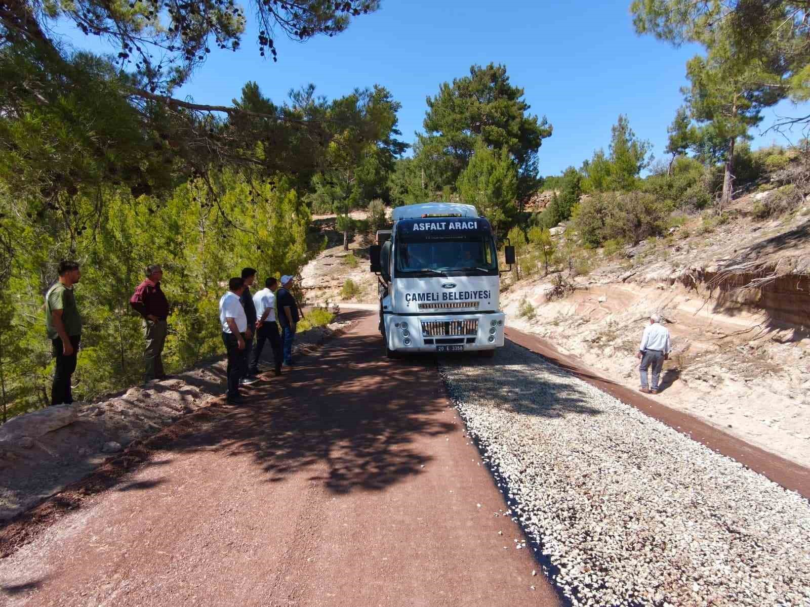 Çameli’nde 2026 asfalt sezonu Kolak Mahallesi’nden başladı