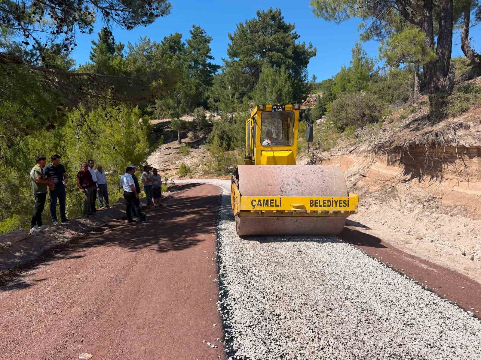 Çameli’nde 2026 asfalt sezonu Kolak Mahallesi’nden başladı