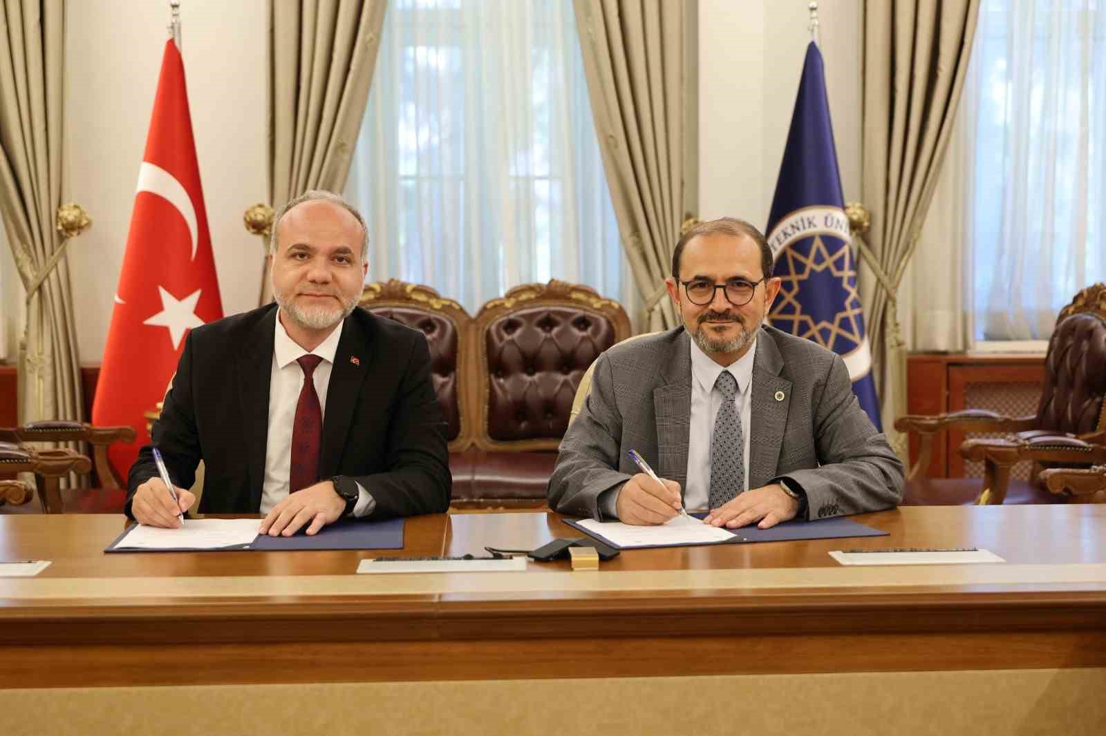 NÖHÜ ile Yıldız Teknik Üniversitesi arasında iş birliği protokolü