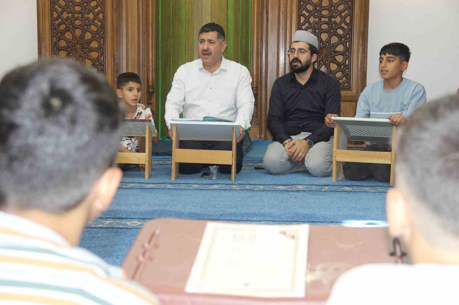 Cizre’de yaz Kur’an kurslarına çocuklardan yoğun ilgi