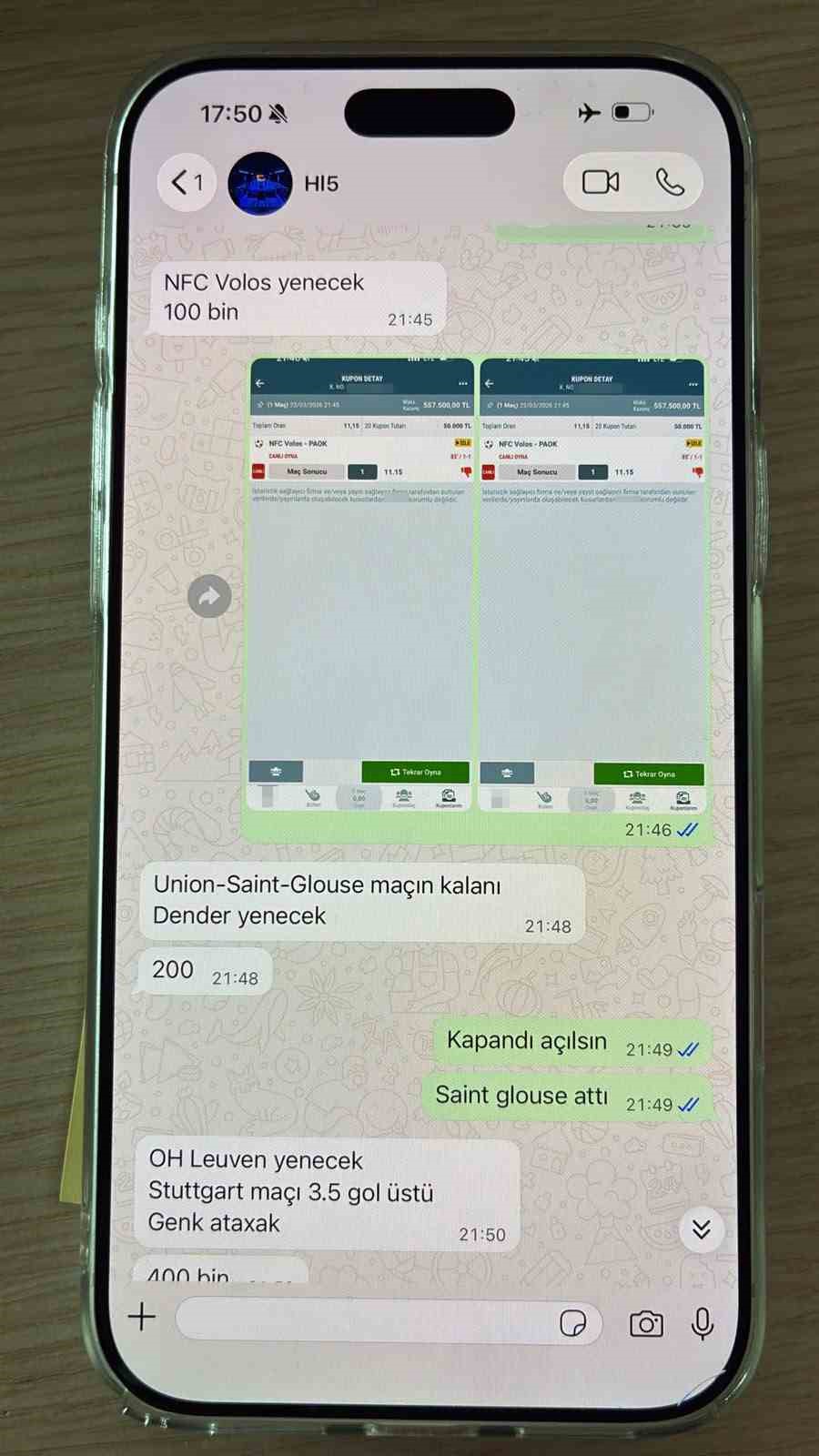 Haluk Levent ile yardımcısının bahis içerikli konuşmaları ortaya çıktı