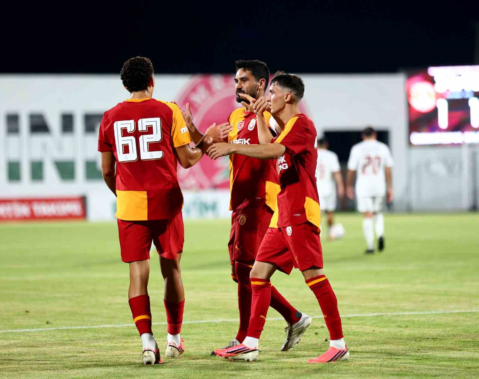 Galatasaray ilk hazırlık maçını farklı kazandı