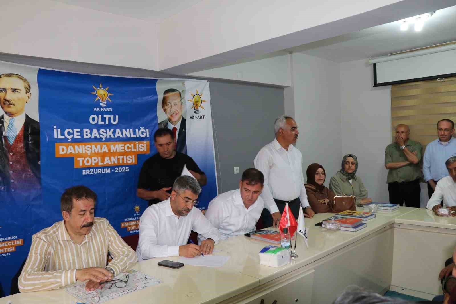 AK Parti Oltu’da 2026 danışma meclisi toplantısını gerçekleştirdi