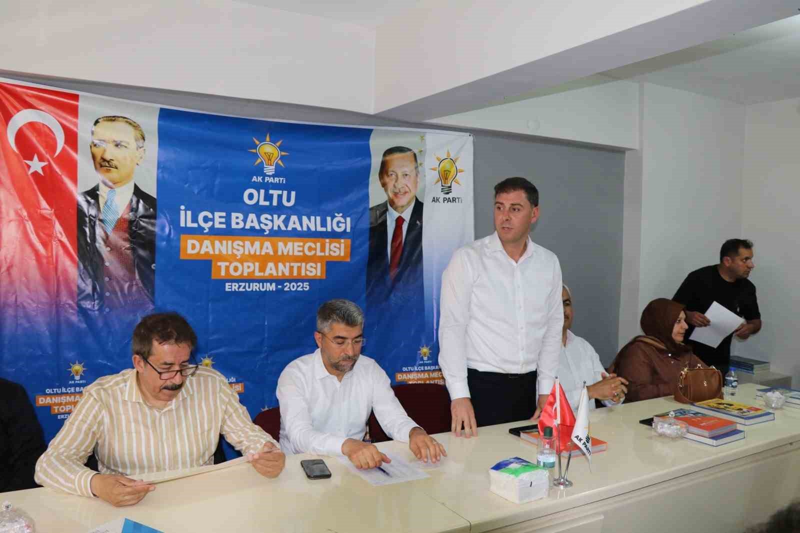 AK Parti Oltu’da 2026 danışma meclisi toplantısını gerçekleştirdi