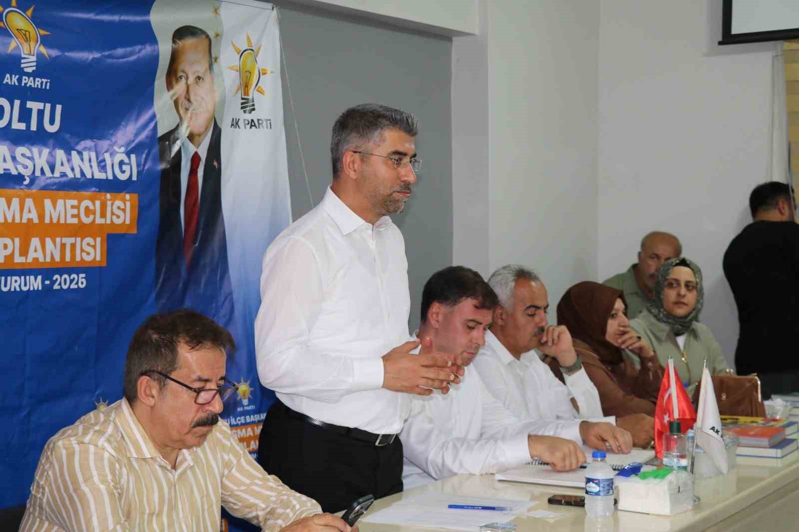 AK Parti Oltu’da 2026 danışma meclisi toplantısını gerçekleştirdi