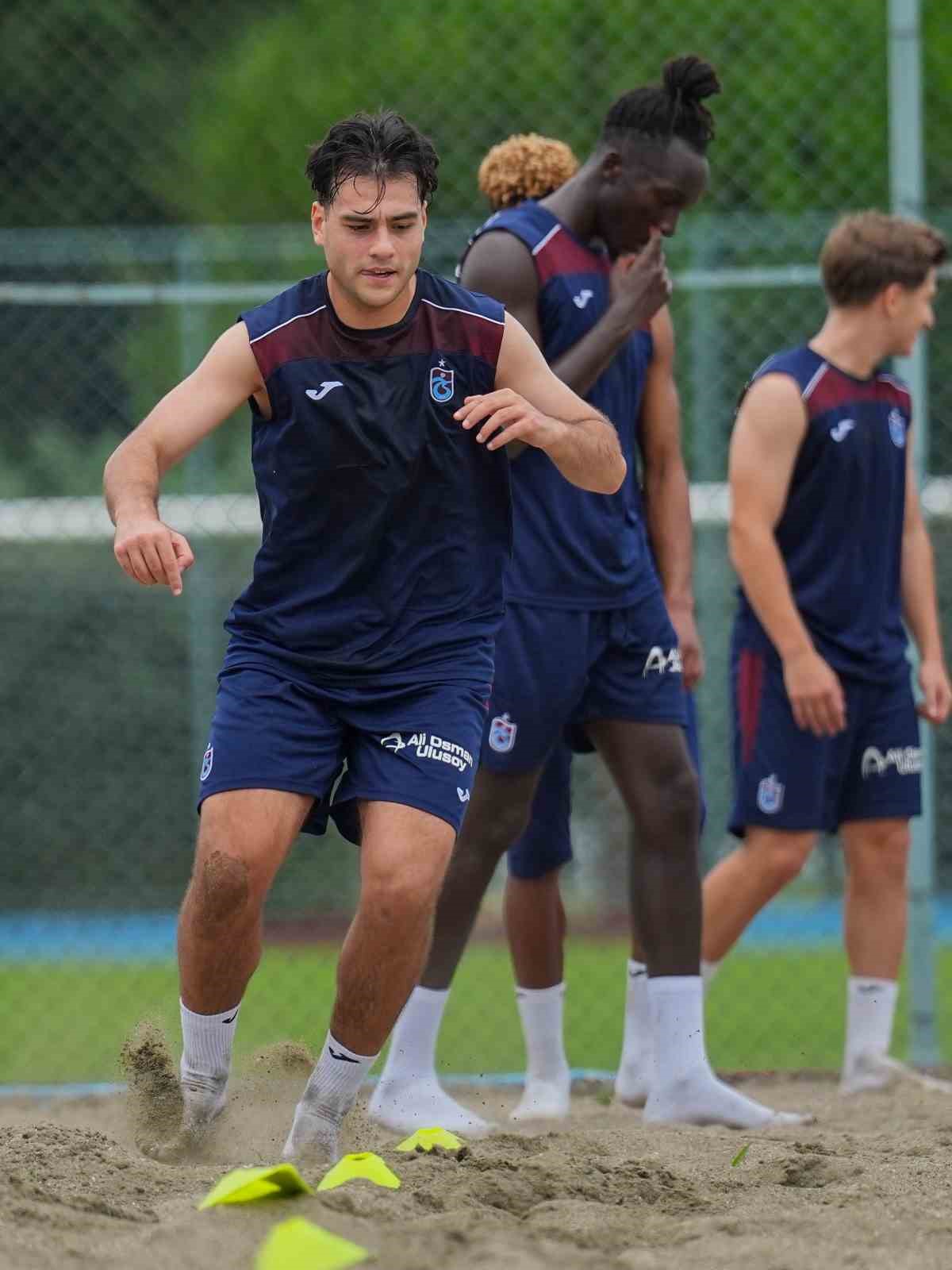 Trabzonspor kumda çalıştı