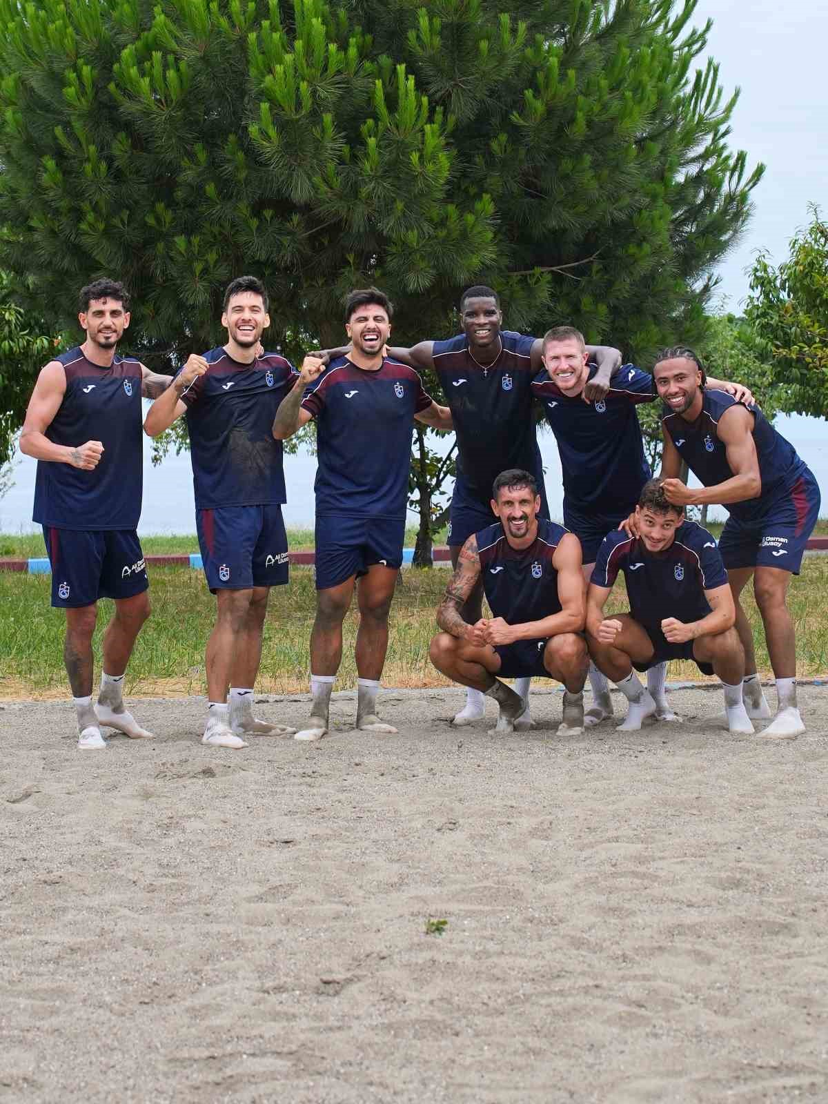 Trabzonspor kumda çalıştı