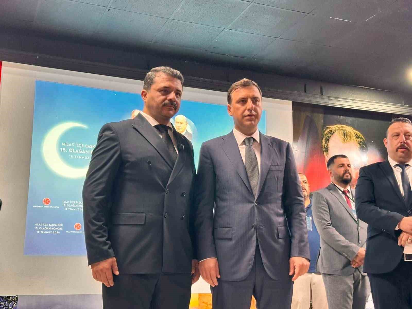 MHP Milas’ta Başkan Ongün güven tazeledi