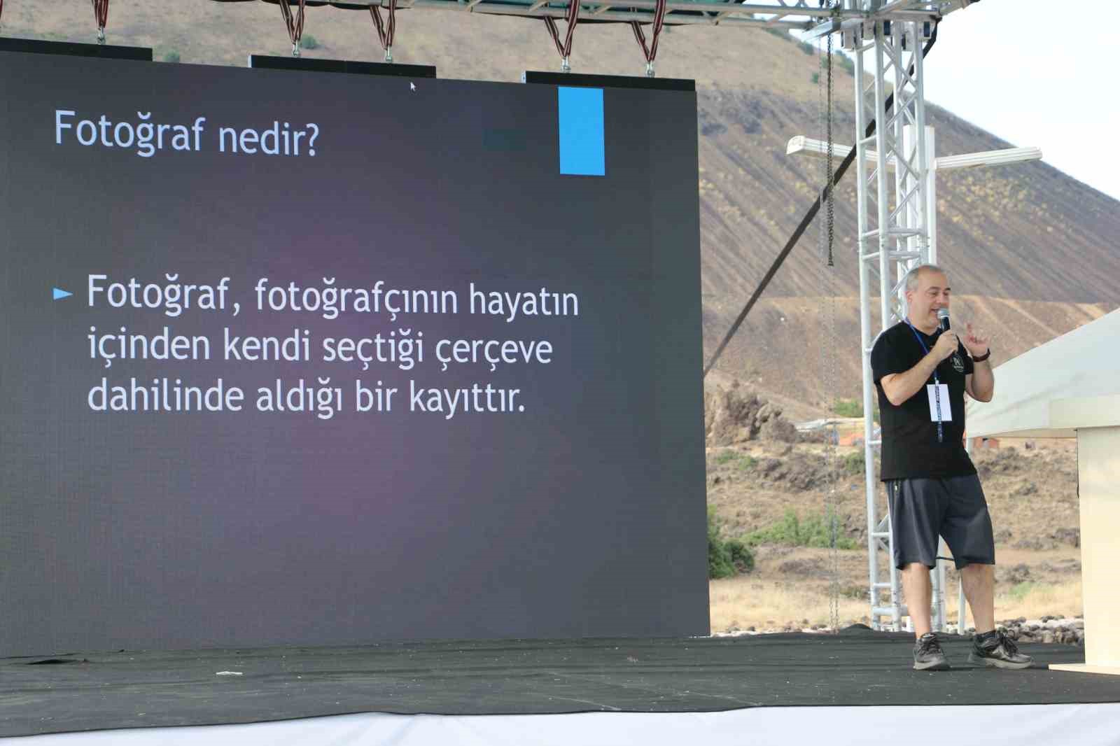 Jeoparkta yıldızlarla buluşma başladı