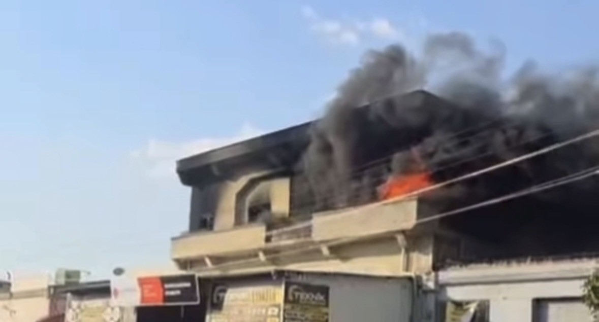 Gaziantep’te iş yeri yangını