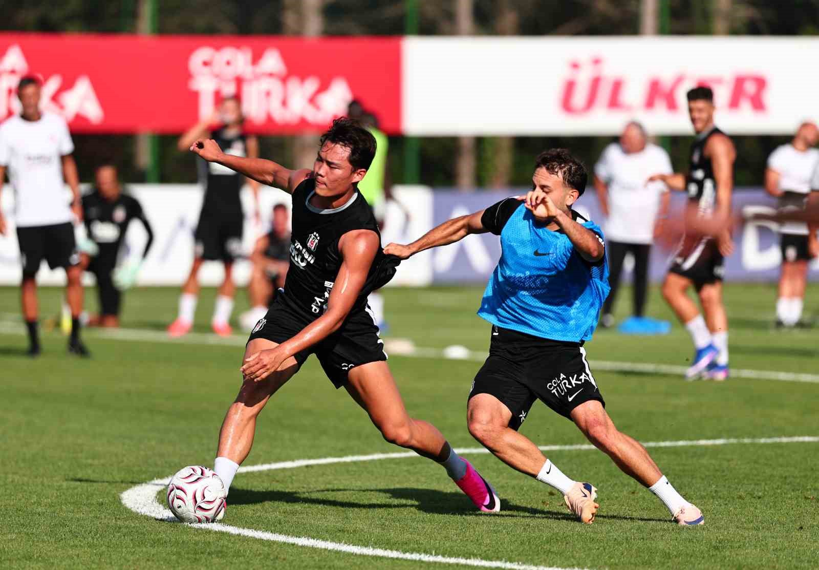 Beşiktaş, Midtjylland maçı hazırlıklarını sürdürdü