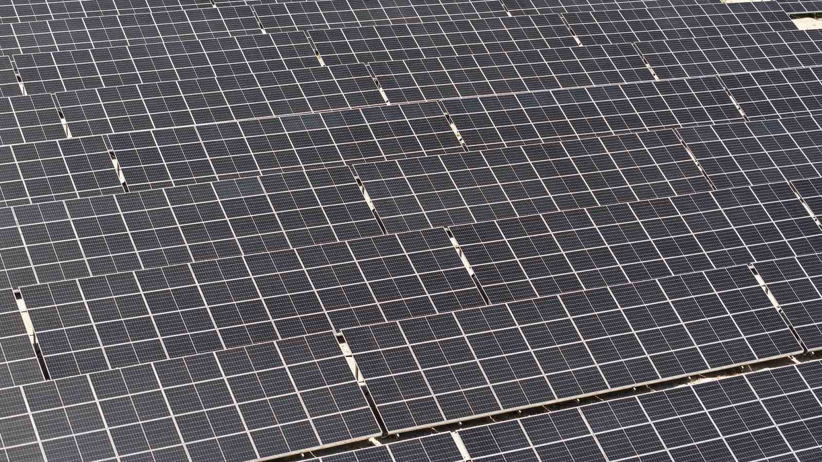 Kahramanmaraş Güneş Enerji Santrali hizmete açıldı