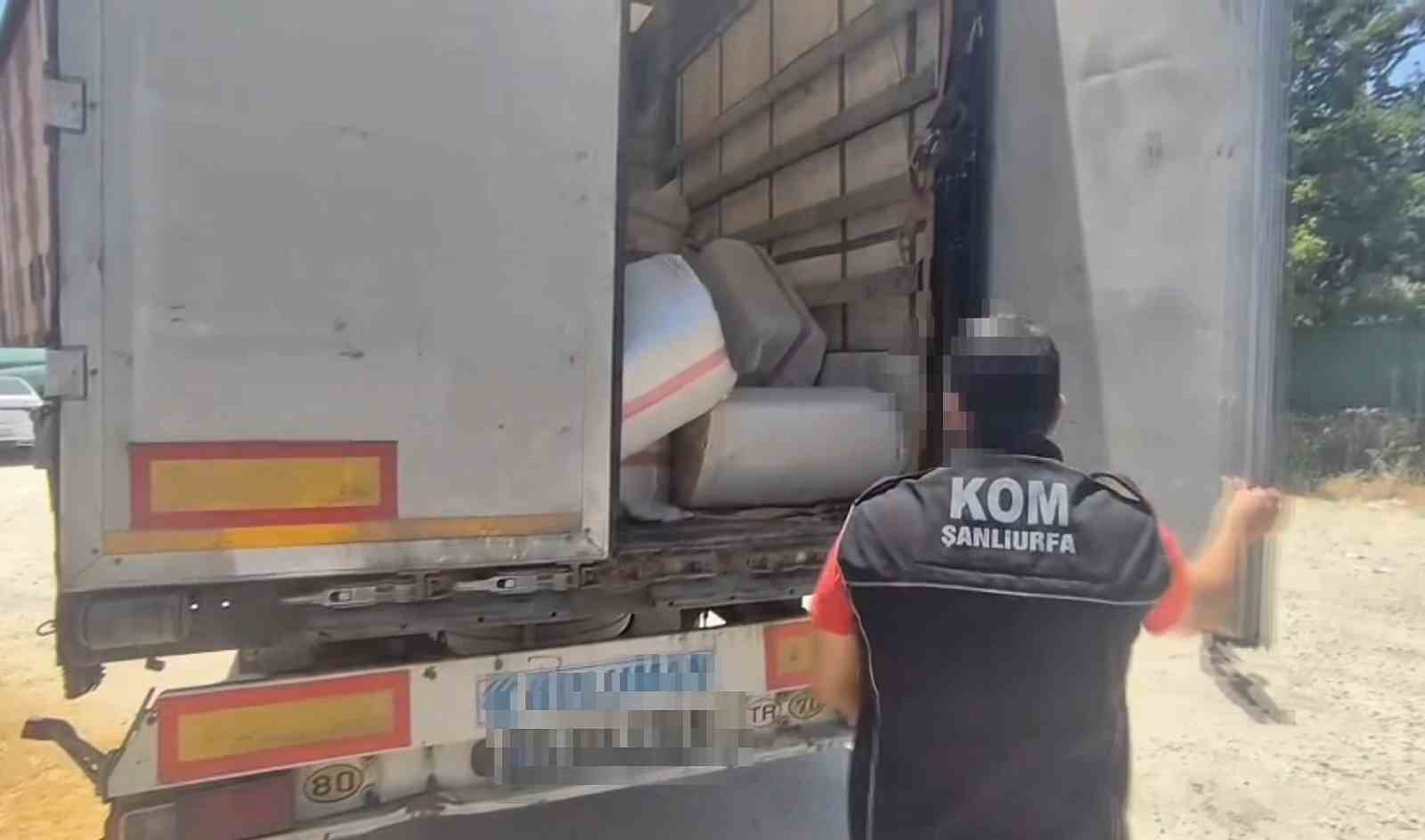Şanlıurfa’da milyonluk operasyon