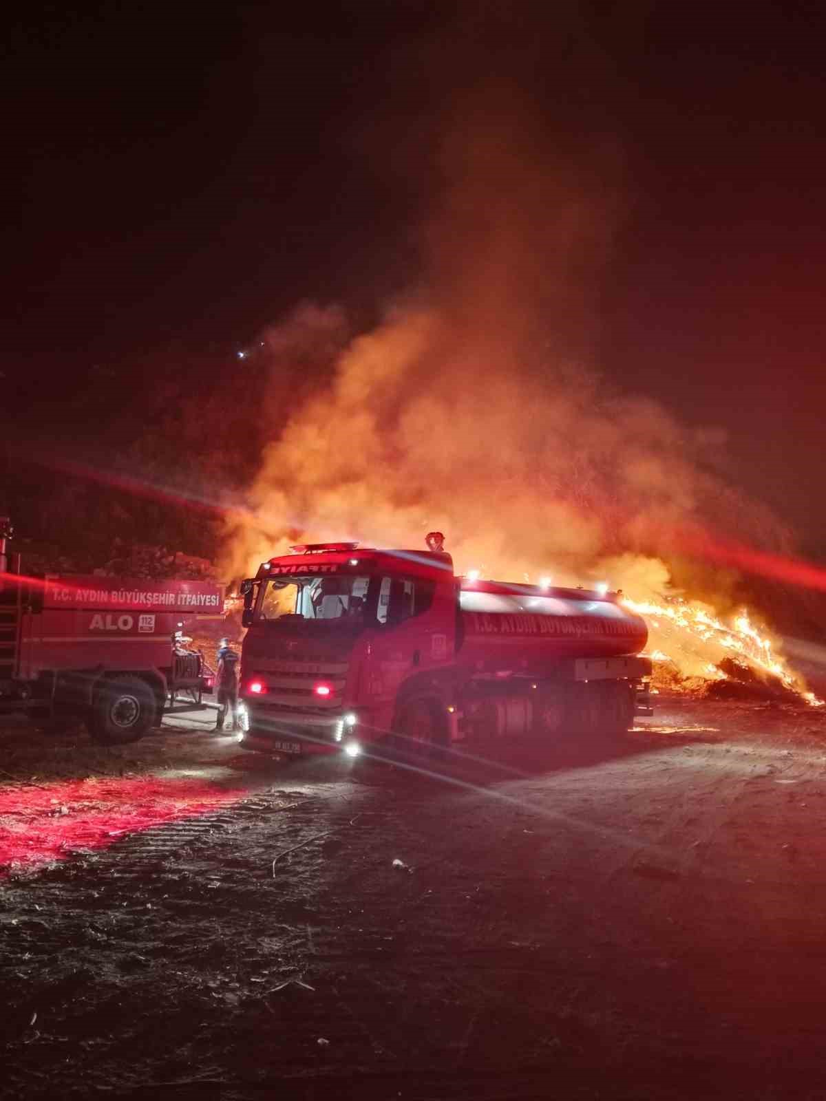 Büyükşehir itfaiye üç günde 176 yangına müdahale etti