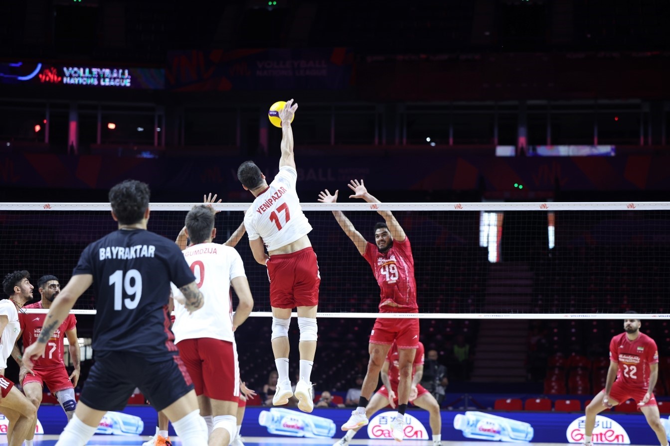 A Milli Erkek Voleybol Takımı, tarihinde ilk kez Milletler Ligi’nde çeyrek finalde