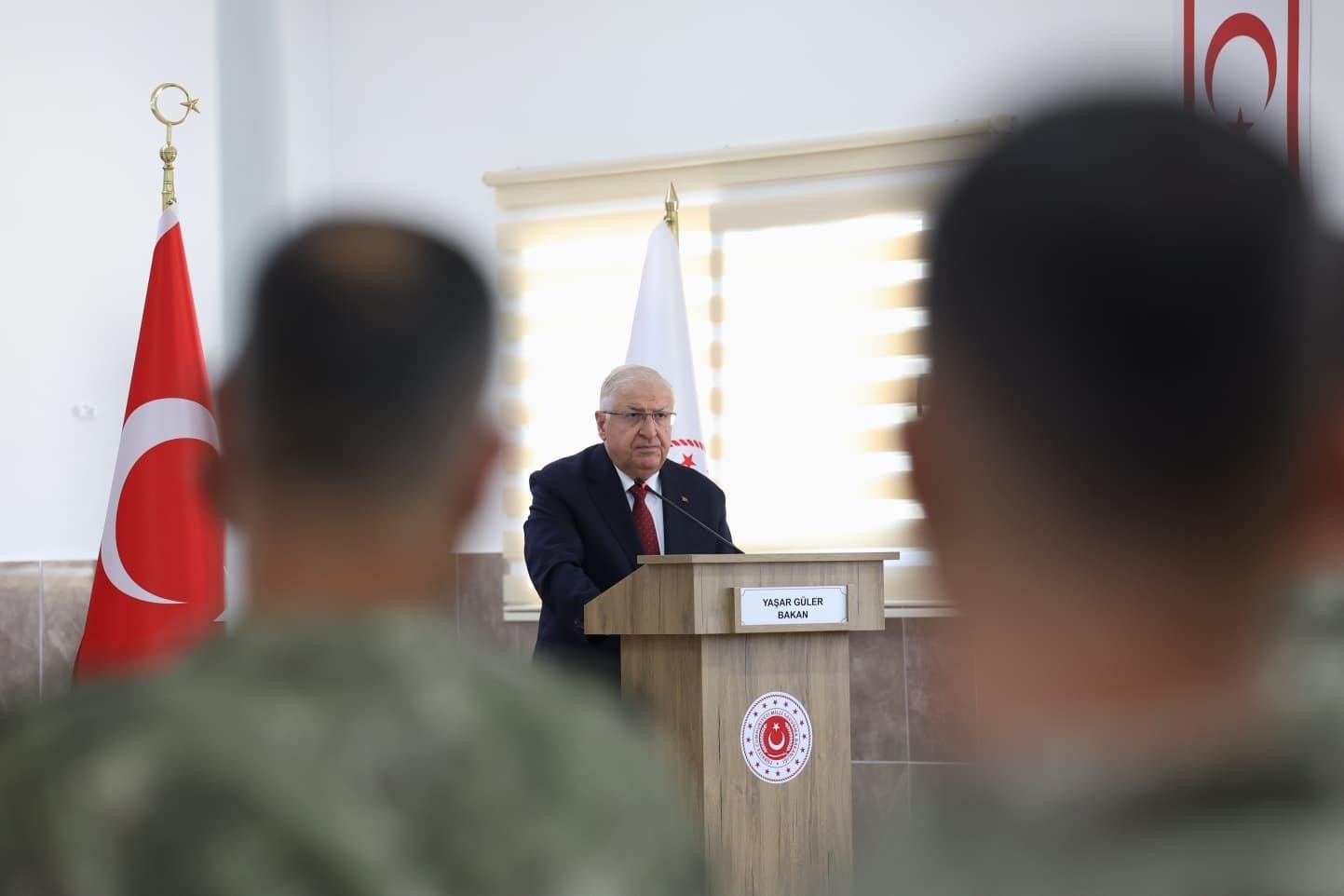 Bakan Güler, 9’uncu Mekanize Piyade Tümen Komutanlığı’nı ziyaret etti