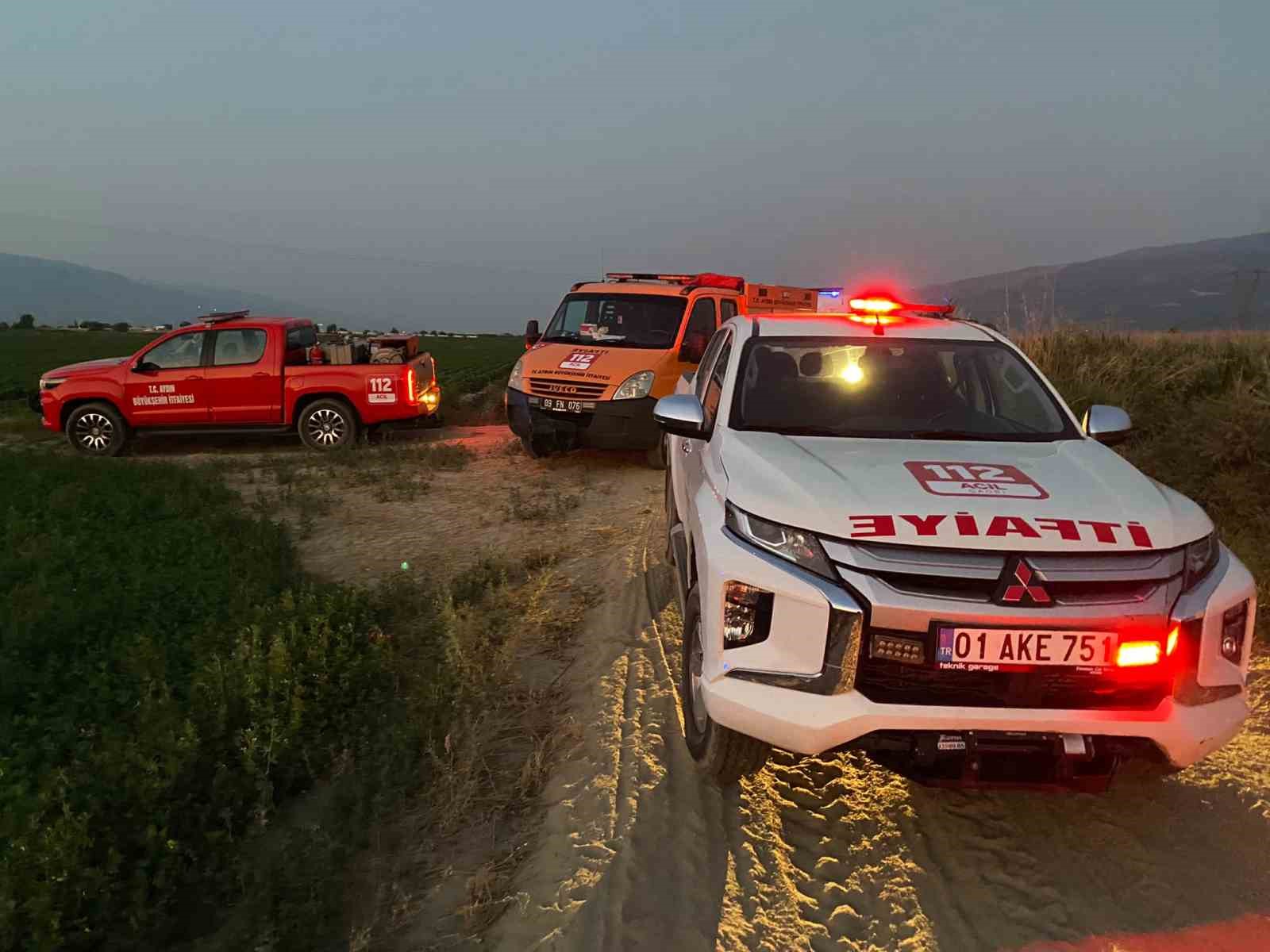 Menderes Nehri’ne atlayan şahıs kurtarıldı